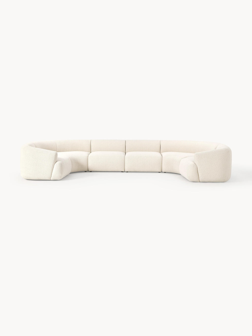 Modulares Bouclé-XL-Sofa Sofia