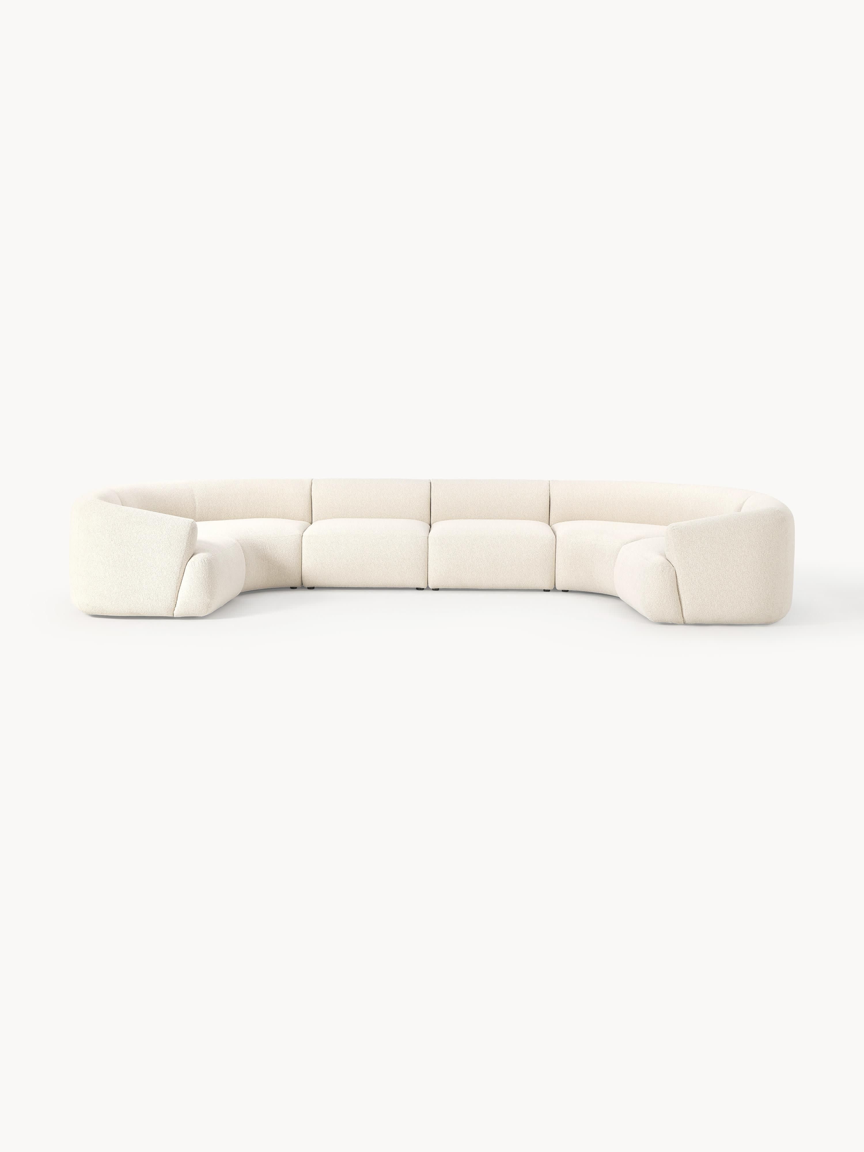 Modulares Bouclé-XL-Sofa Sofia