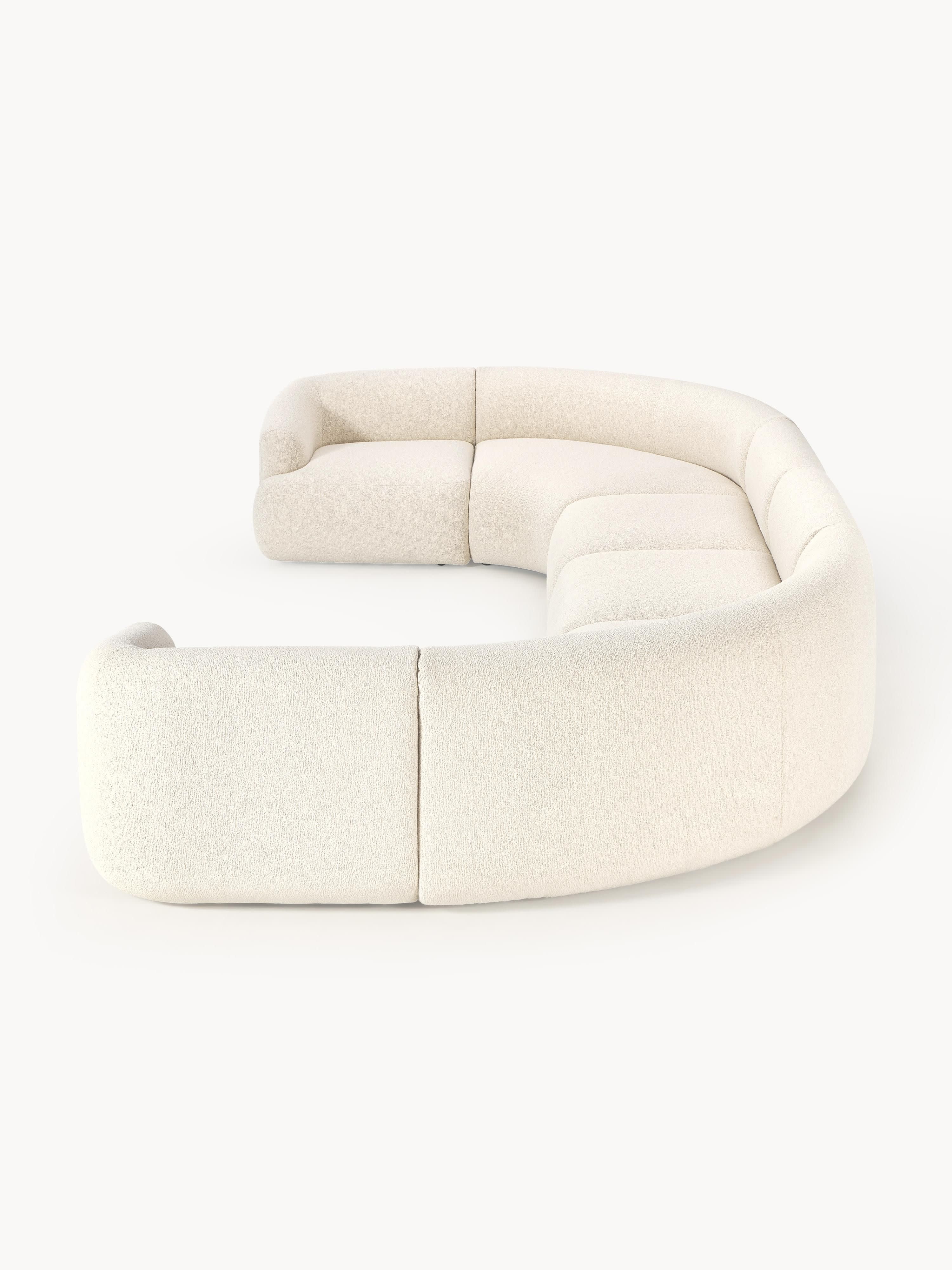 Modulares Bouclé-XL-Sofa Sofia
