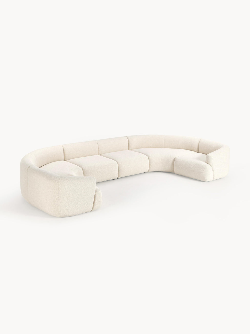 Galeriebild 1 - Modulares Bouclé-XL-Sofa Sofia