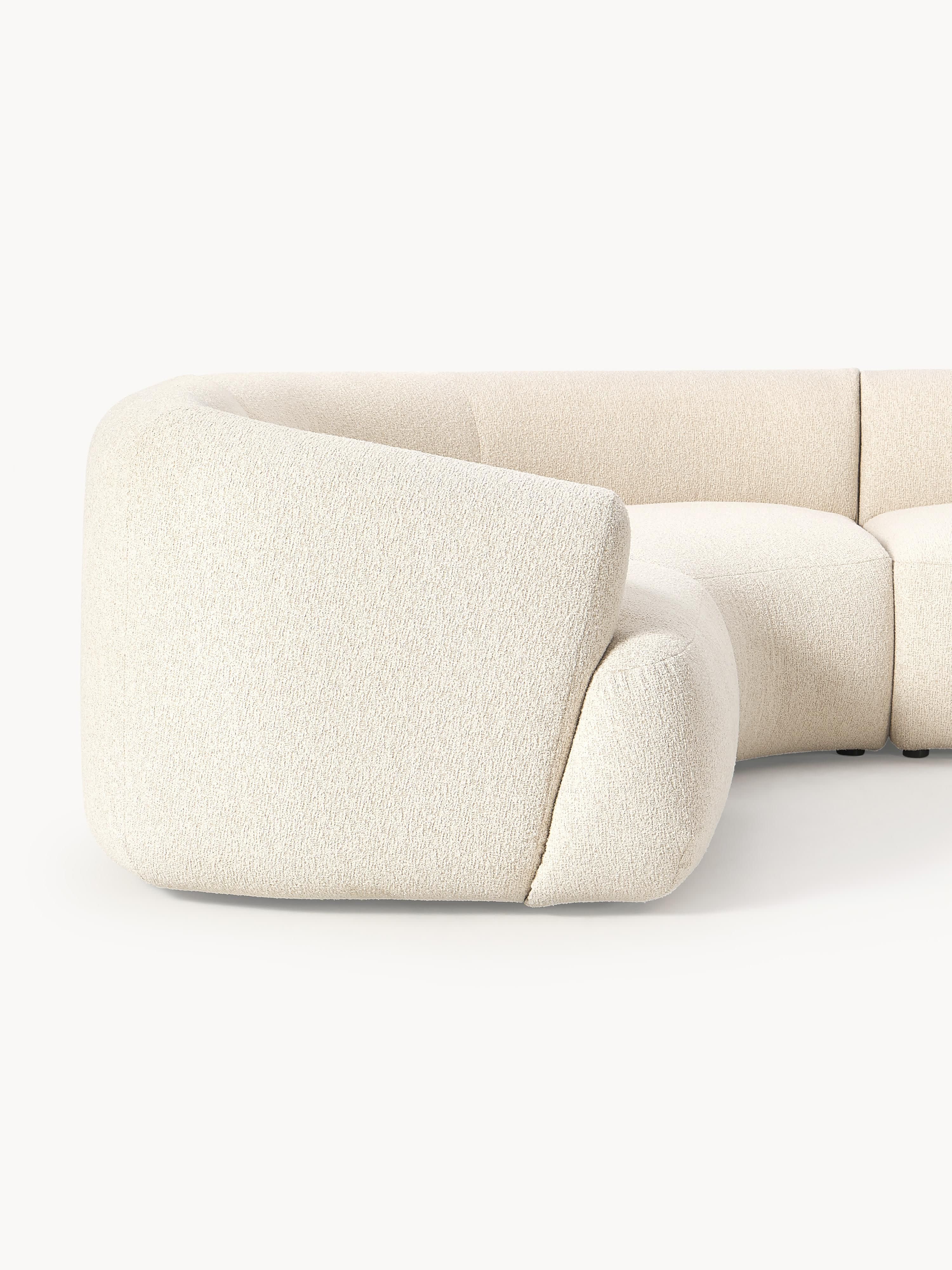Modulares Bouclé-XL-Sofa Sofia