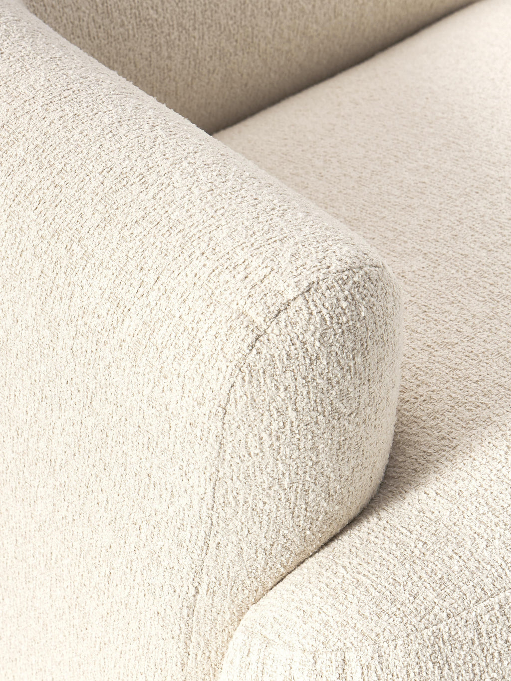 Modulares Bouclé-XL-Sofa Sofia