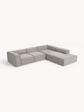 Galeriebild 1 - Modulares XL-Ecksofa Lennon (4-Sitzer) aus Bouclé