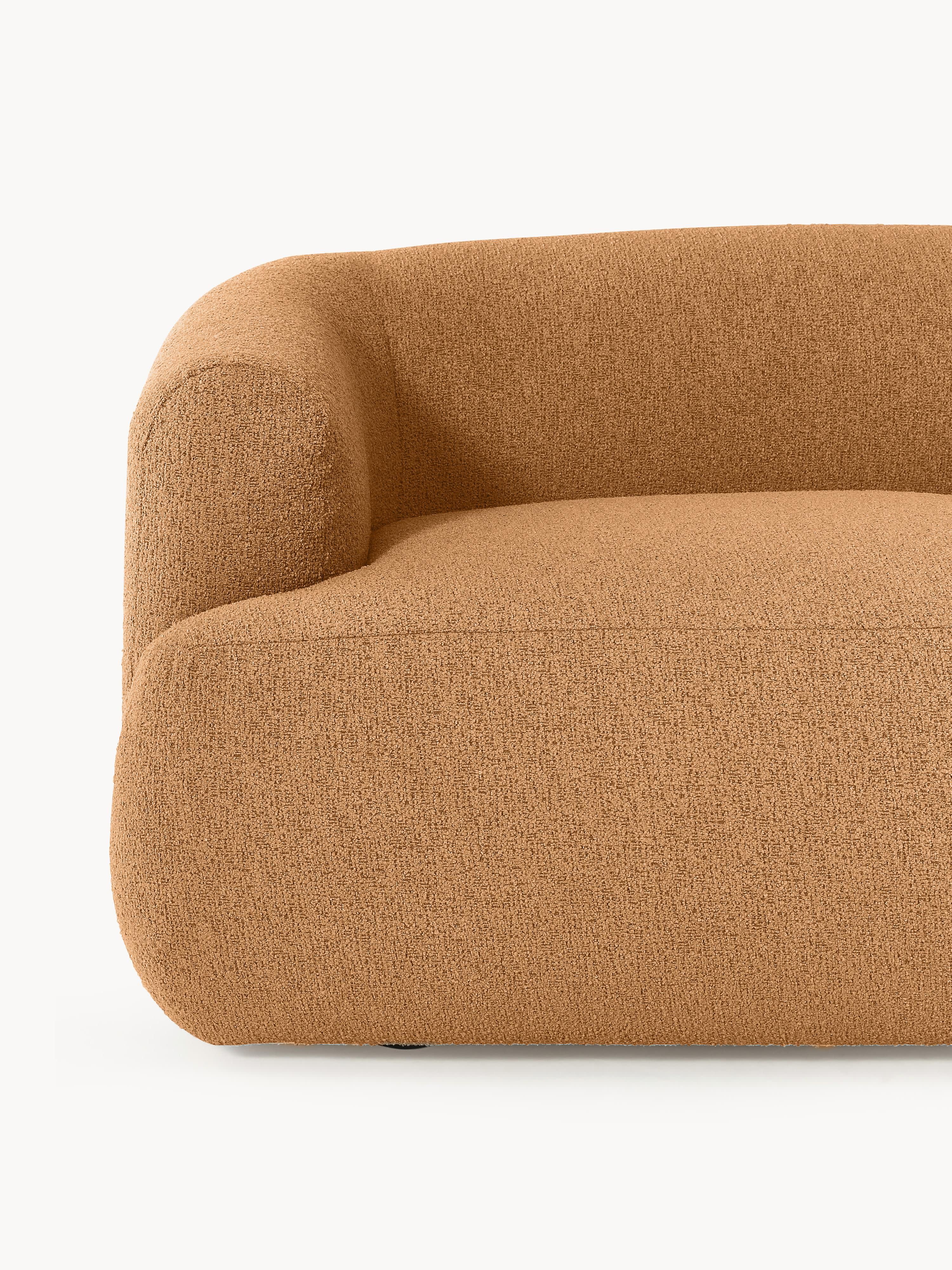 Modulares Bouclé-Ecksofa Sofia (4-Sitzer)