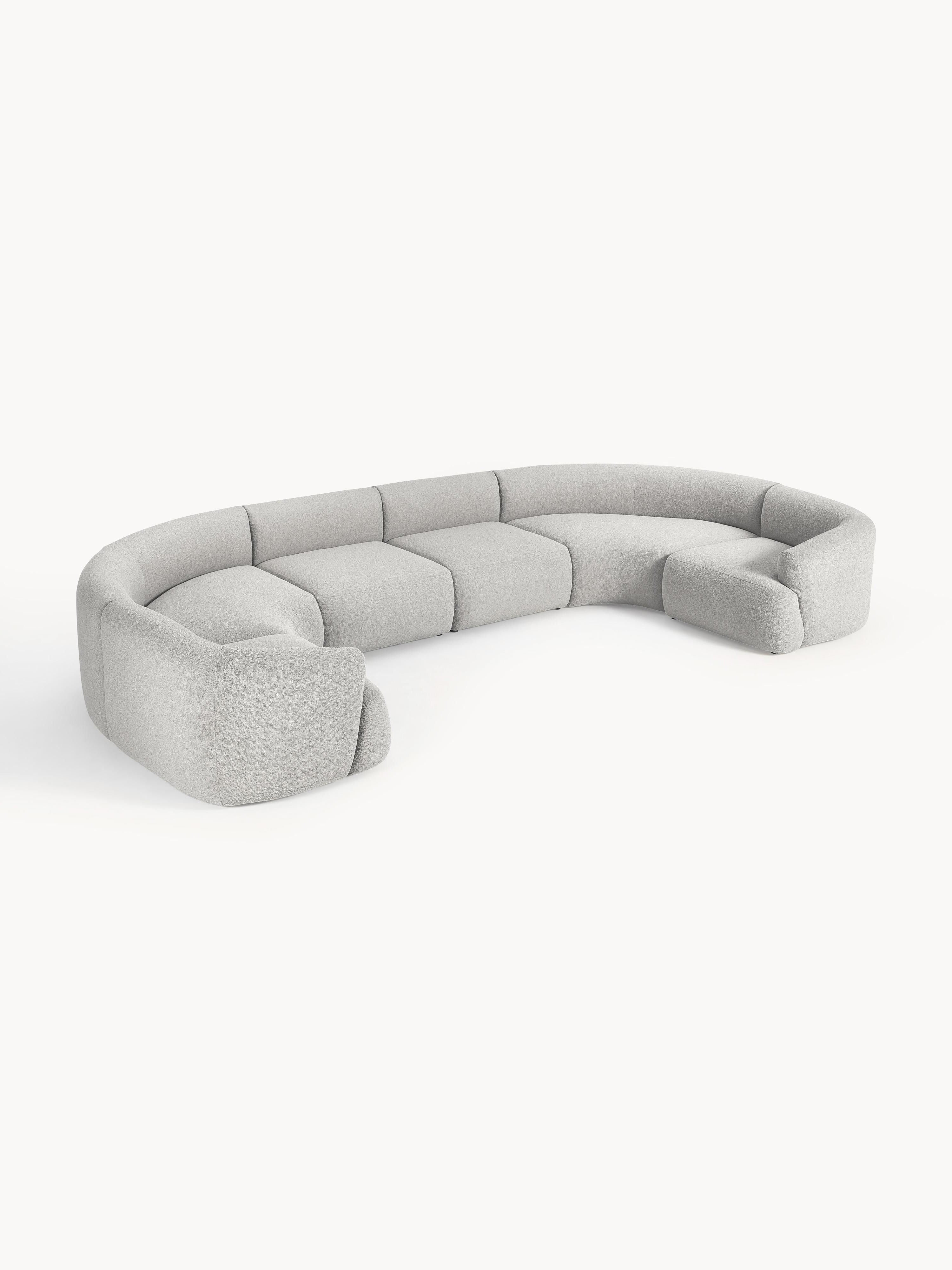 Galeriebild 1 - Modulares Bouclé-XL-Sofa Sofia