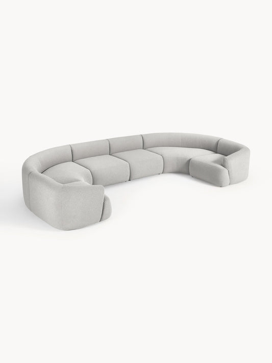 Galeriebild 1 - Modulares Bouclé-XL-Sofa Sofia