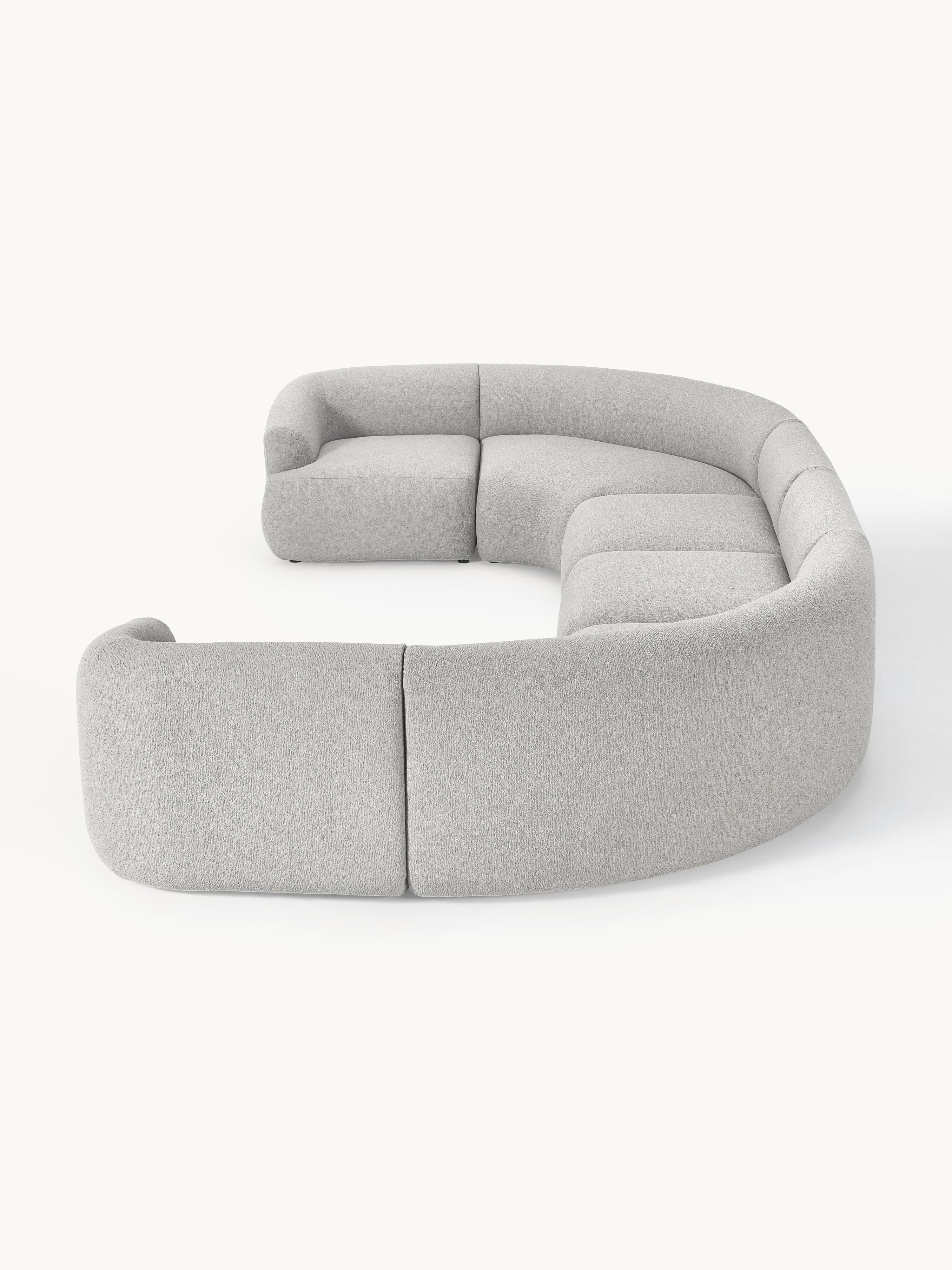 Modulares Bouclé-XL-Sofa Sofia