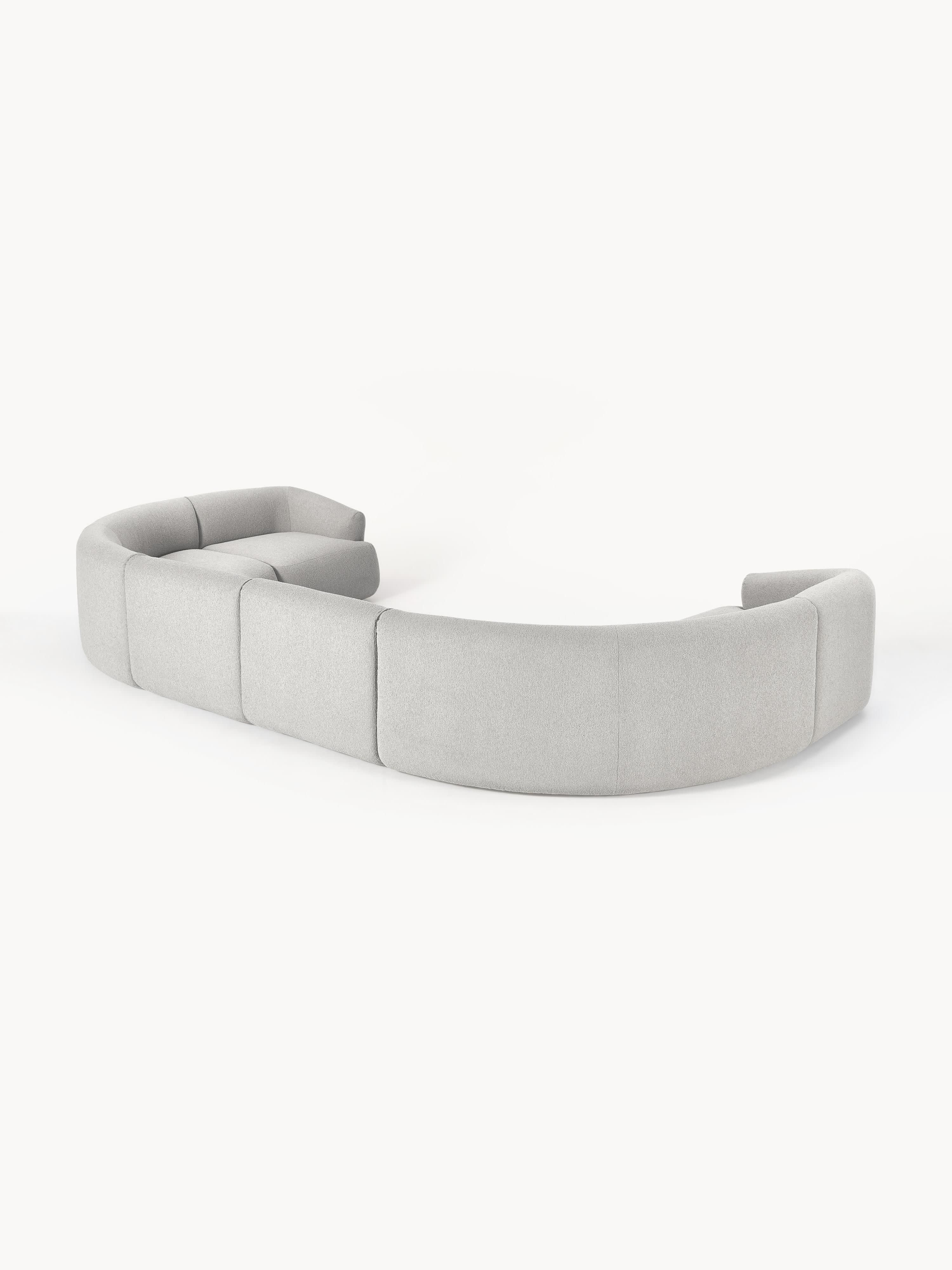Modulares Bouclé-XL-Sofa Sofia
