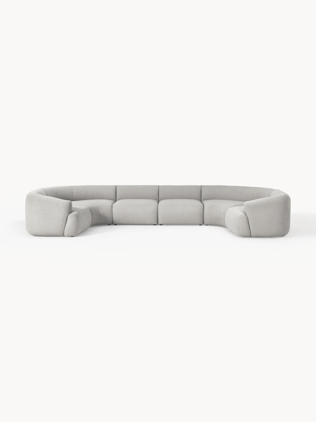 Modulares Bouclé-XL-Sofa Sofia