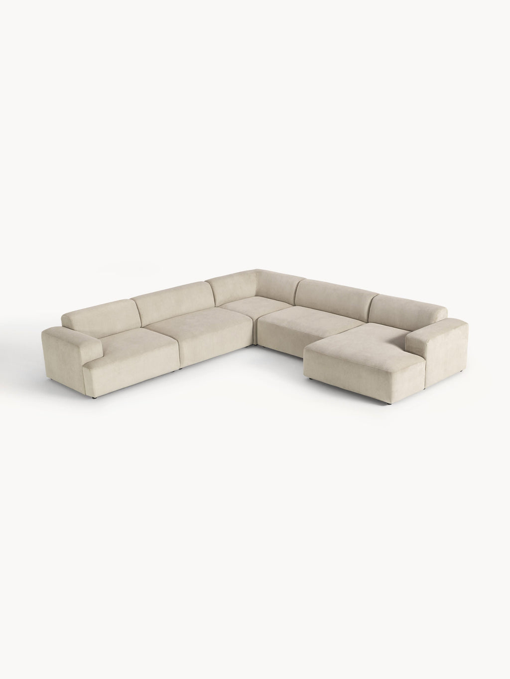 Galeriebild 1 - XL Cord-Ecksofa Melva