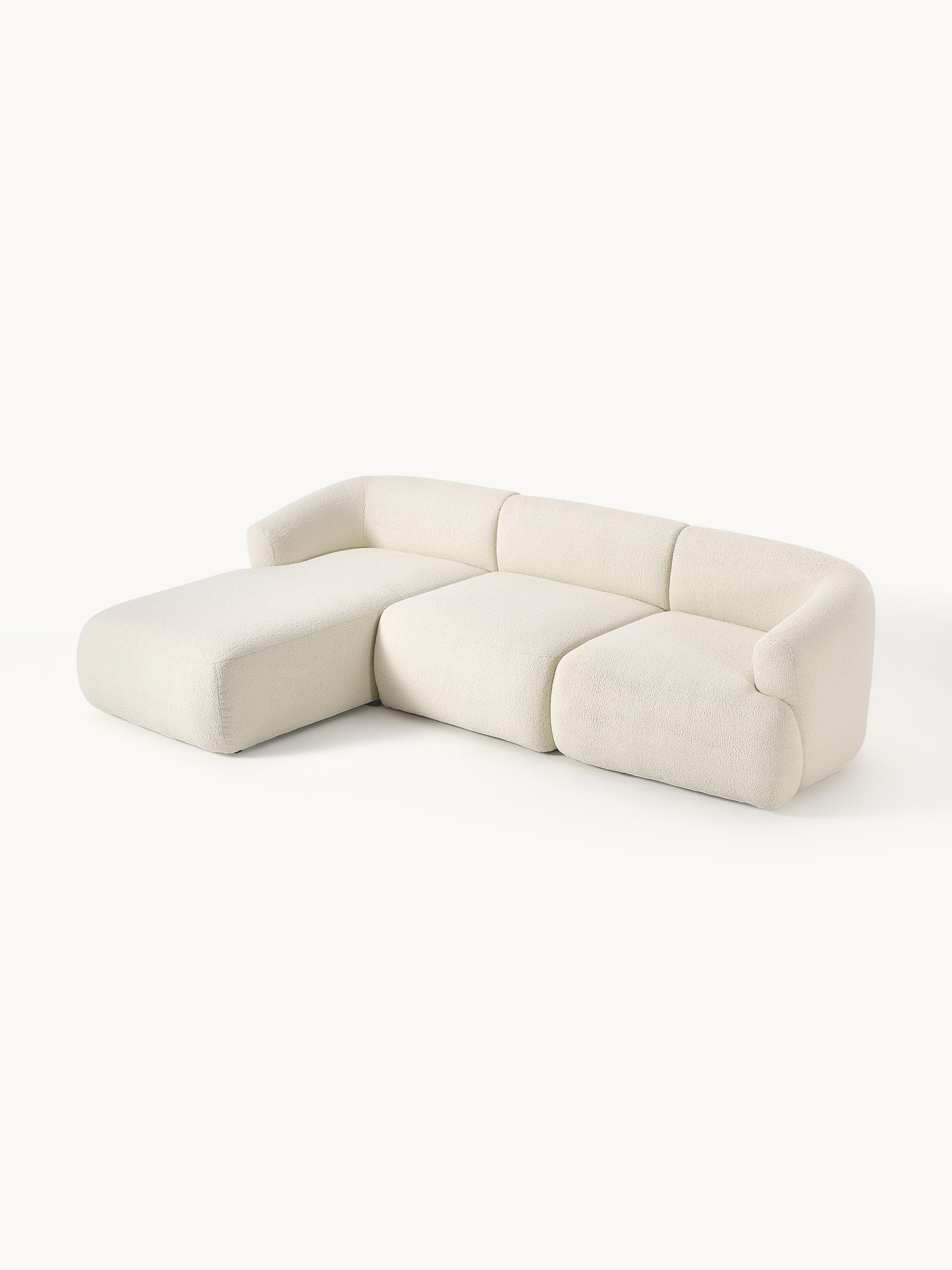 Modulares Teddy-Ecksofa Sofia (3-Sitzer)