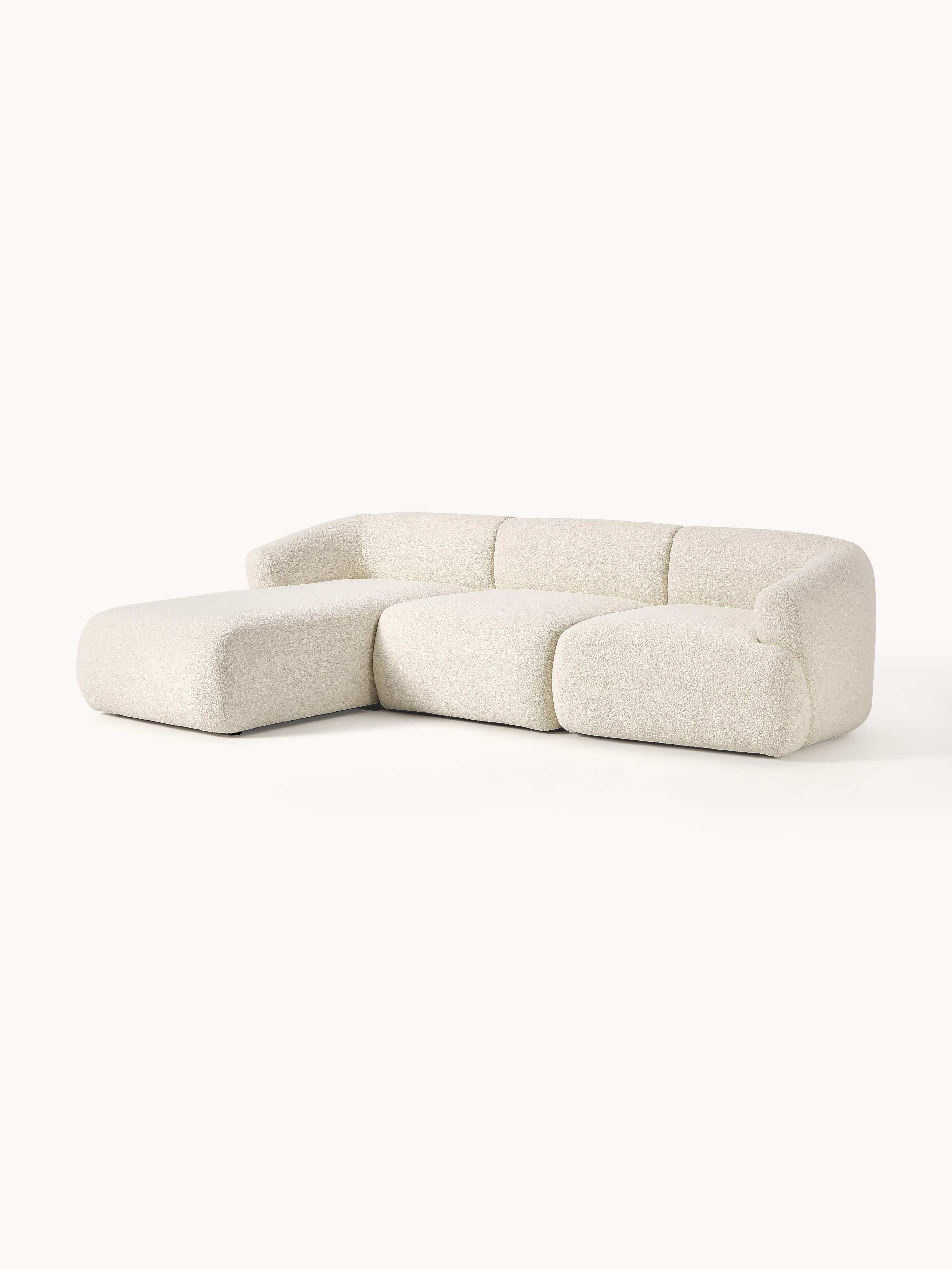 Modulares Teddy-Ecksofa Sofia (3-Sitzer)