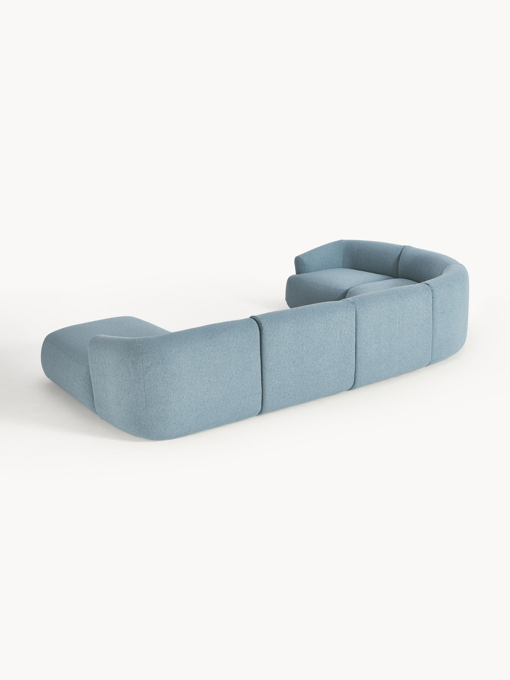 Modulares Bouclé-XL-Sofa Sofia