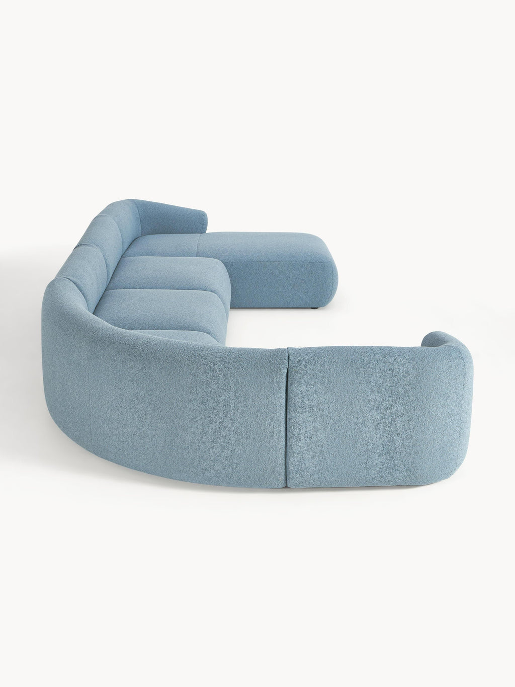 Modulares Bouclé-XL-Sofa Sofia