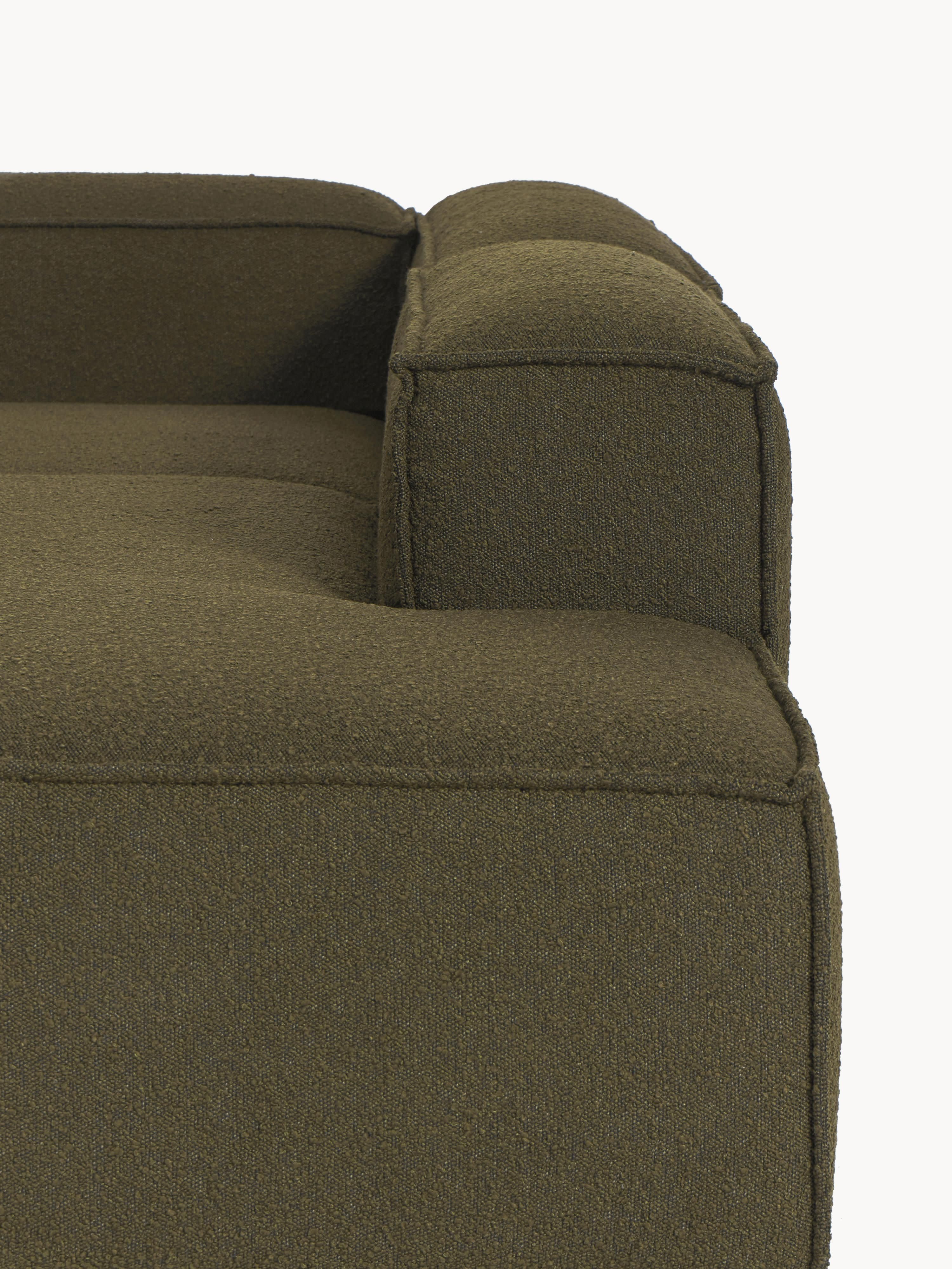 Modulares XL Sofa Lennon aus Bouclé