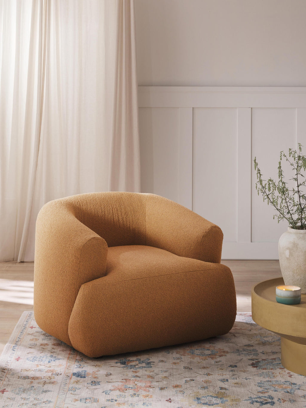 Bouclé-Sessel Sofia
