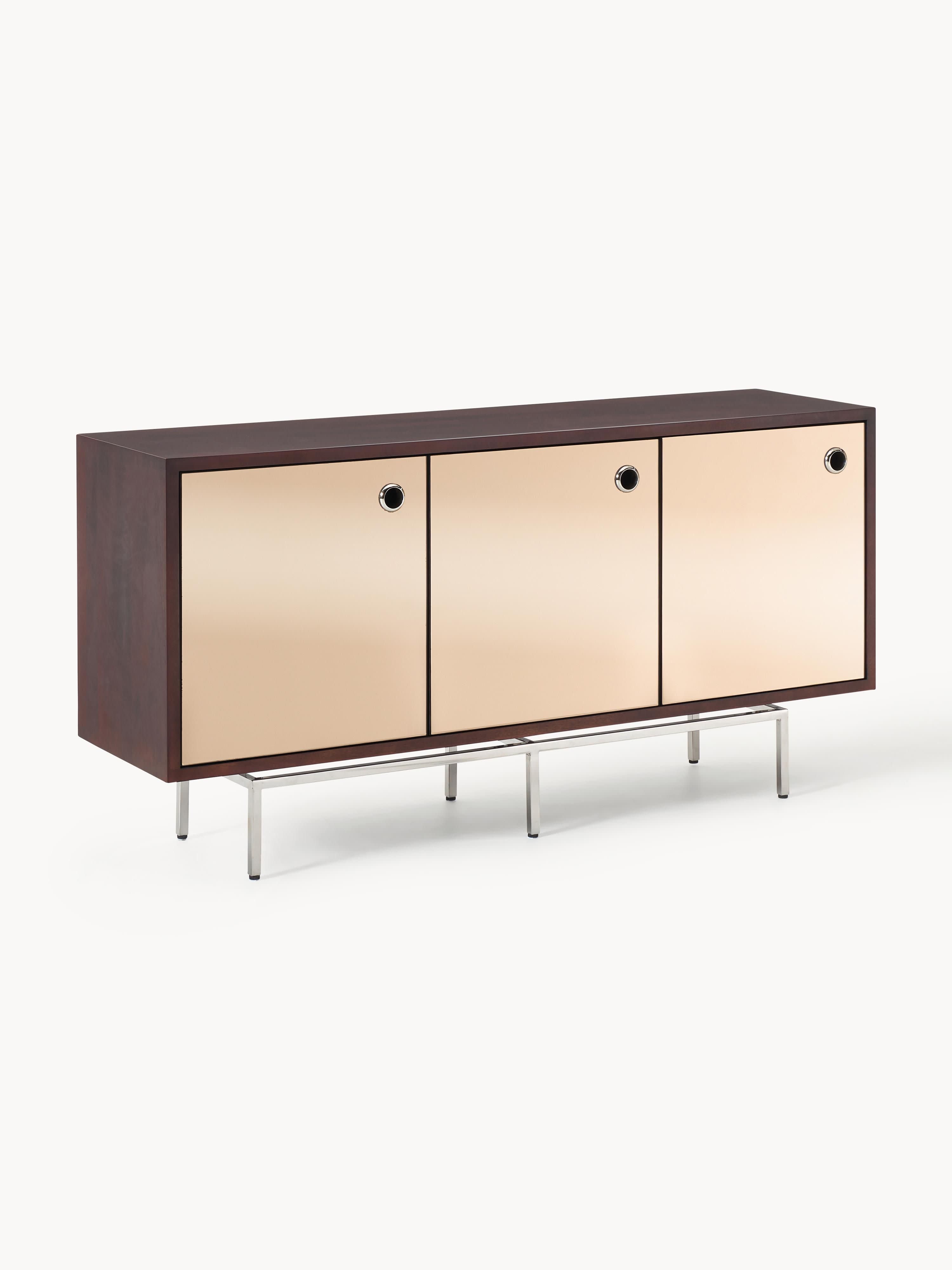 Galeriebild 1 - Sideboard Scarlett mit Spiegelglas-Türen