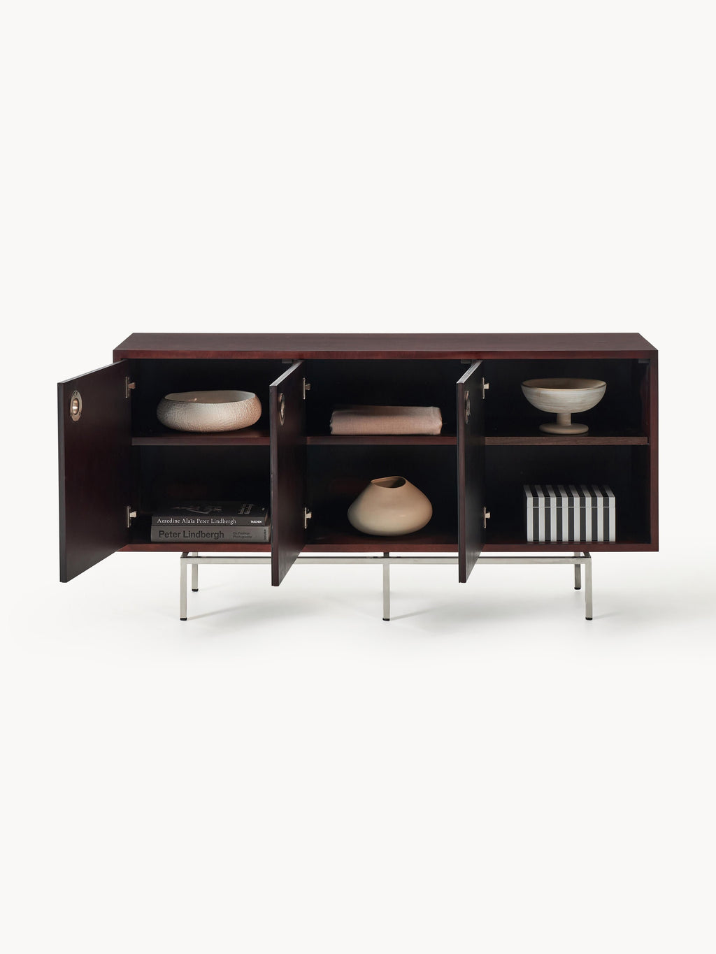Sideboard Scarlett mit Spiegelglas-Türen
