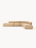 Galeriebild 1 - Modulares Bouclé-Ecksofa Sofia (4-Sitzer)