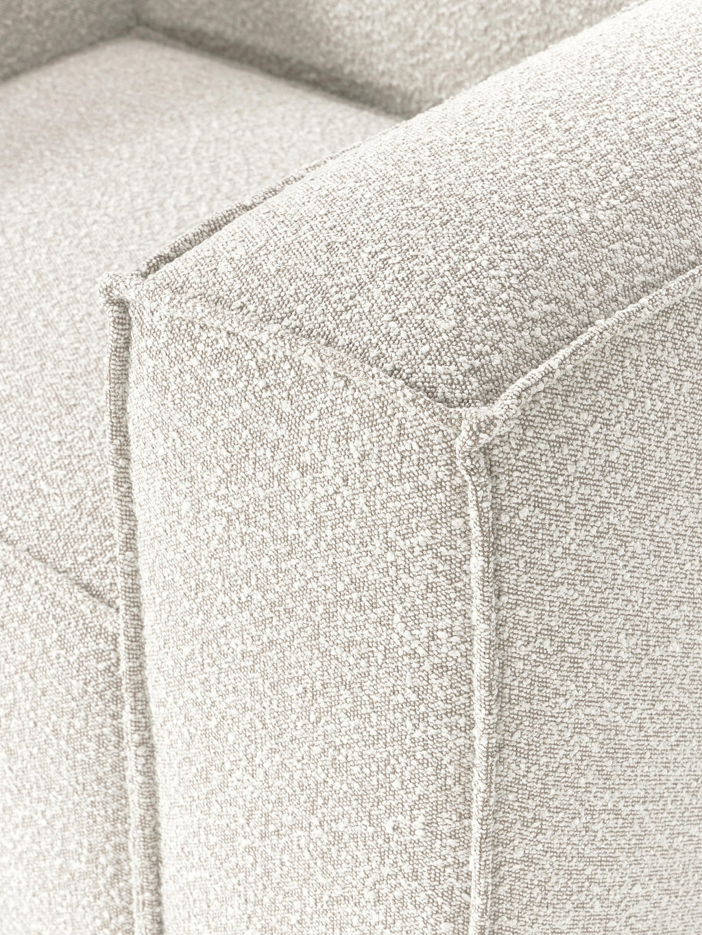 Sessel Lennon aus Bouclé