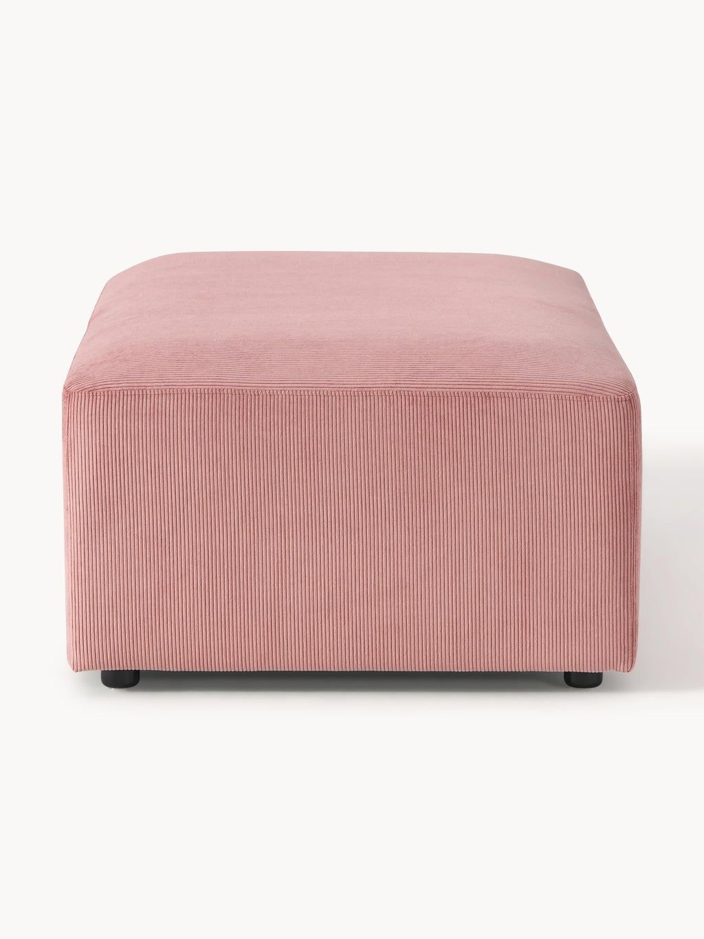XL Sofa-Hocker Melva aus Cord, B 116 x T 72 cm