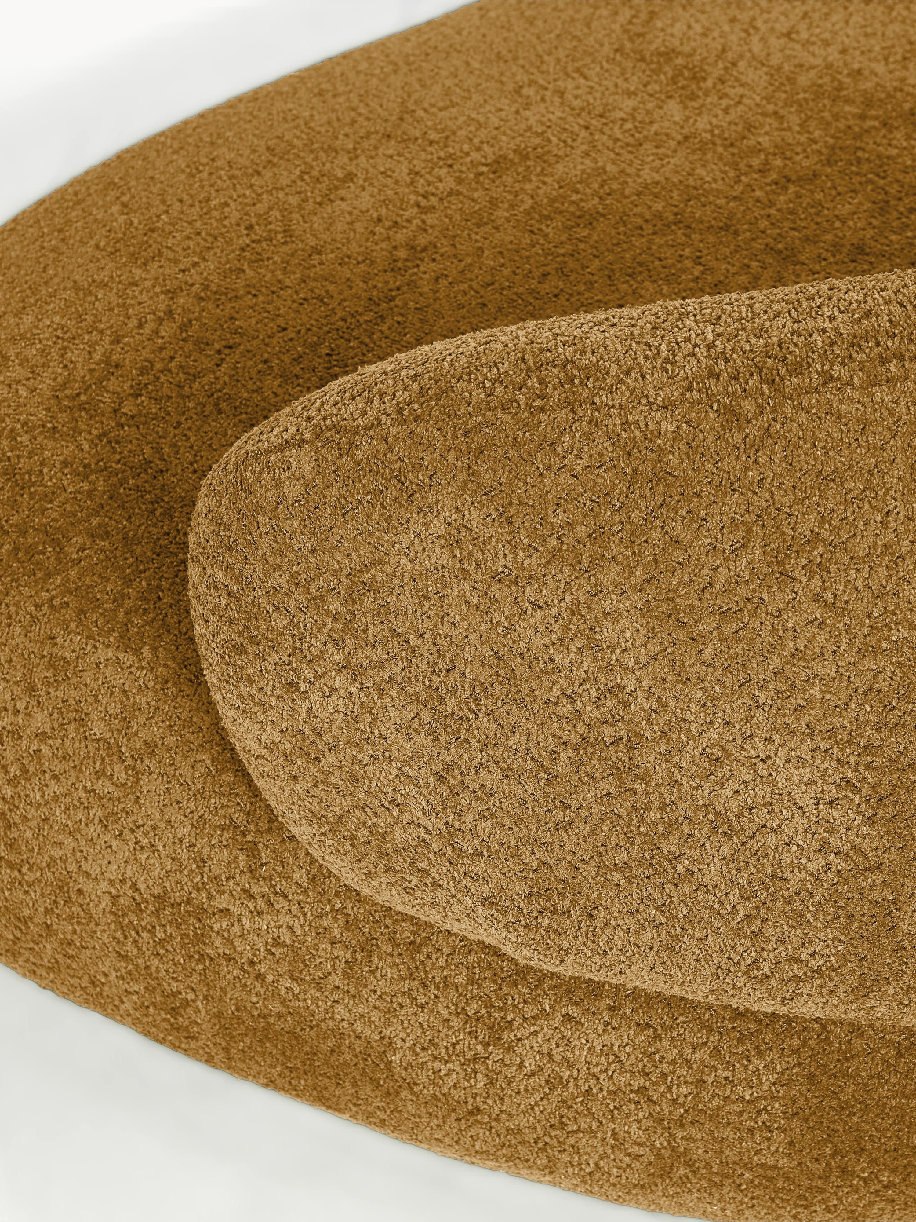 Sofa Alba (3-Sitzer) aus Teddy-Bouclé
