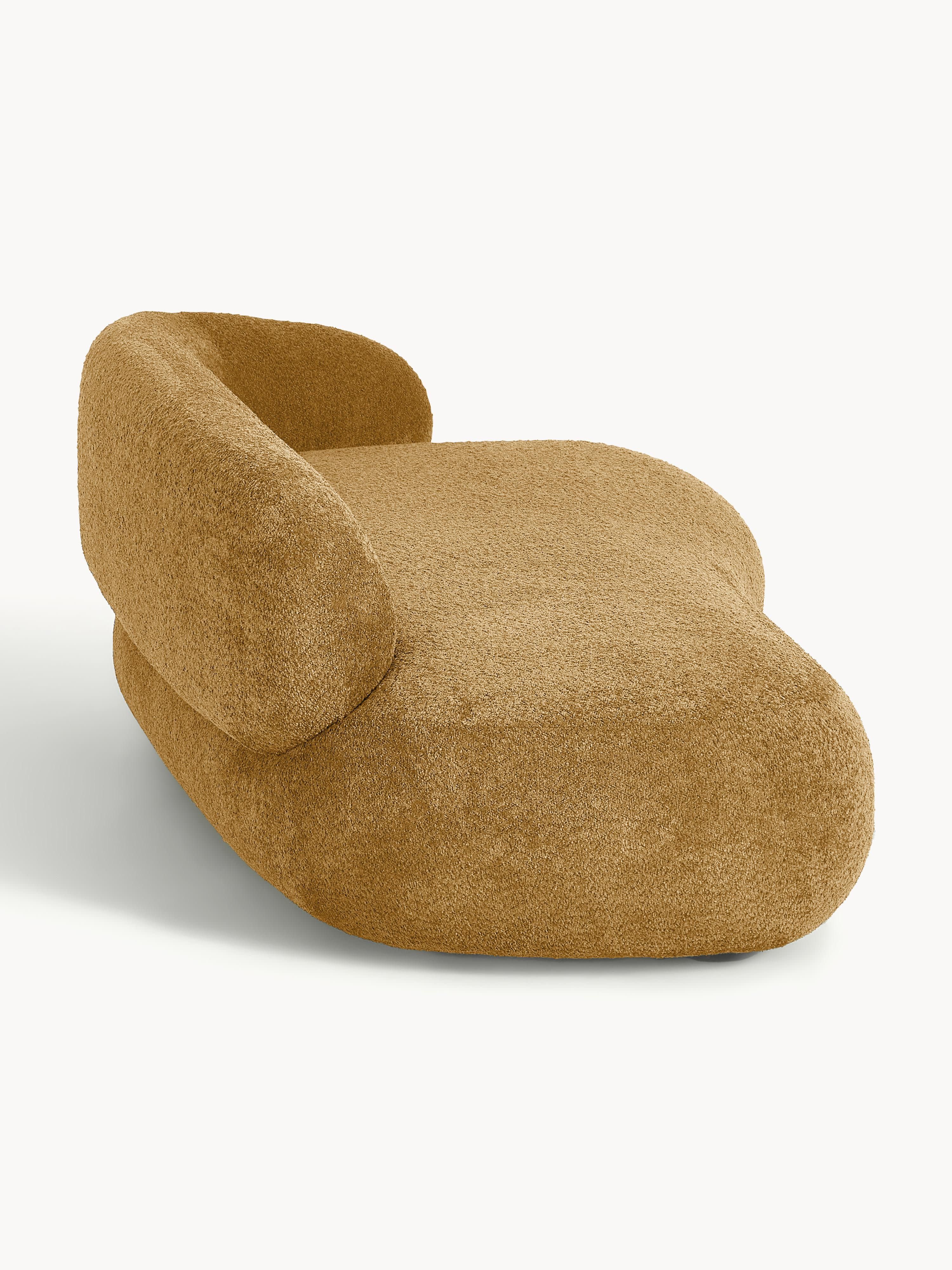 Sofa Alba (3-Sitzer) aus Teddy-Bouclé