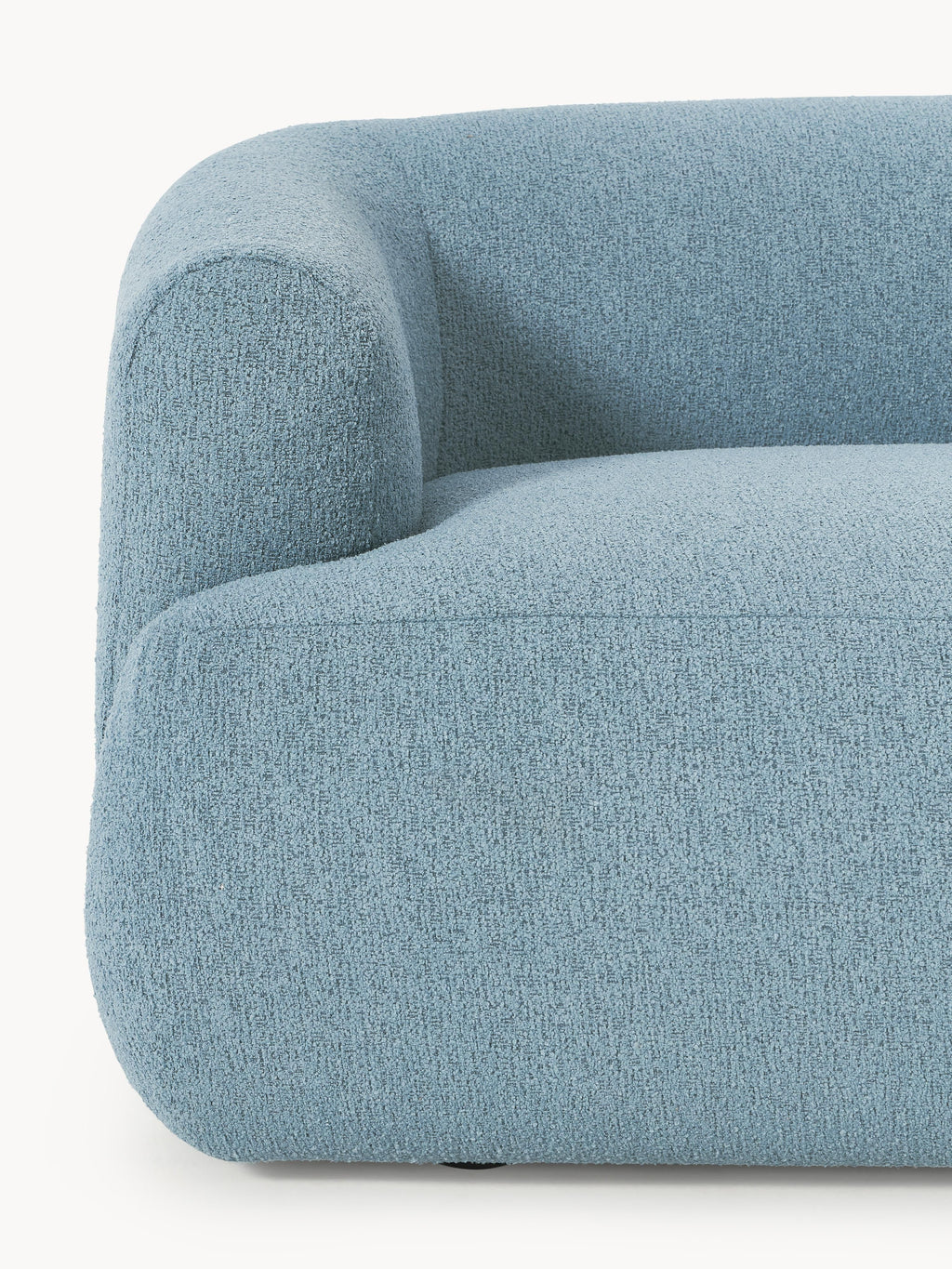 Modulares Bouclé-Sofa Sofia (2-Sitzer)