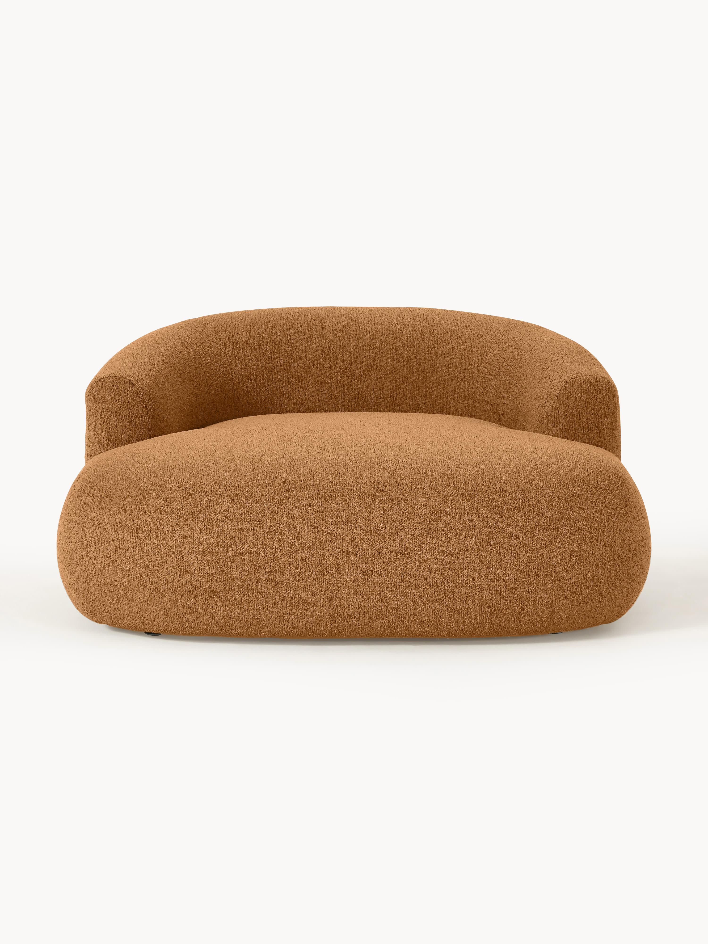 Bouclé-XL-Loungesessel Sofia