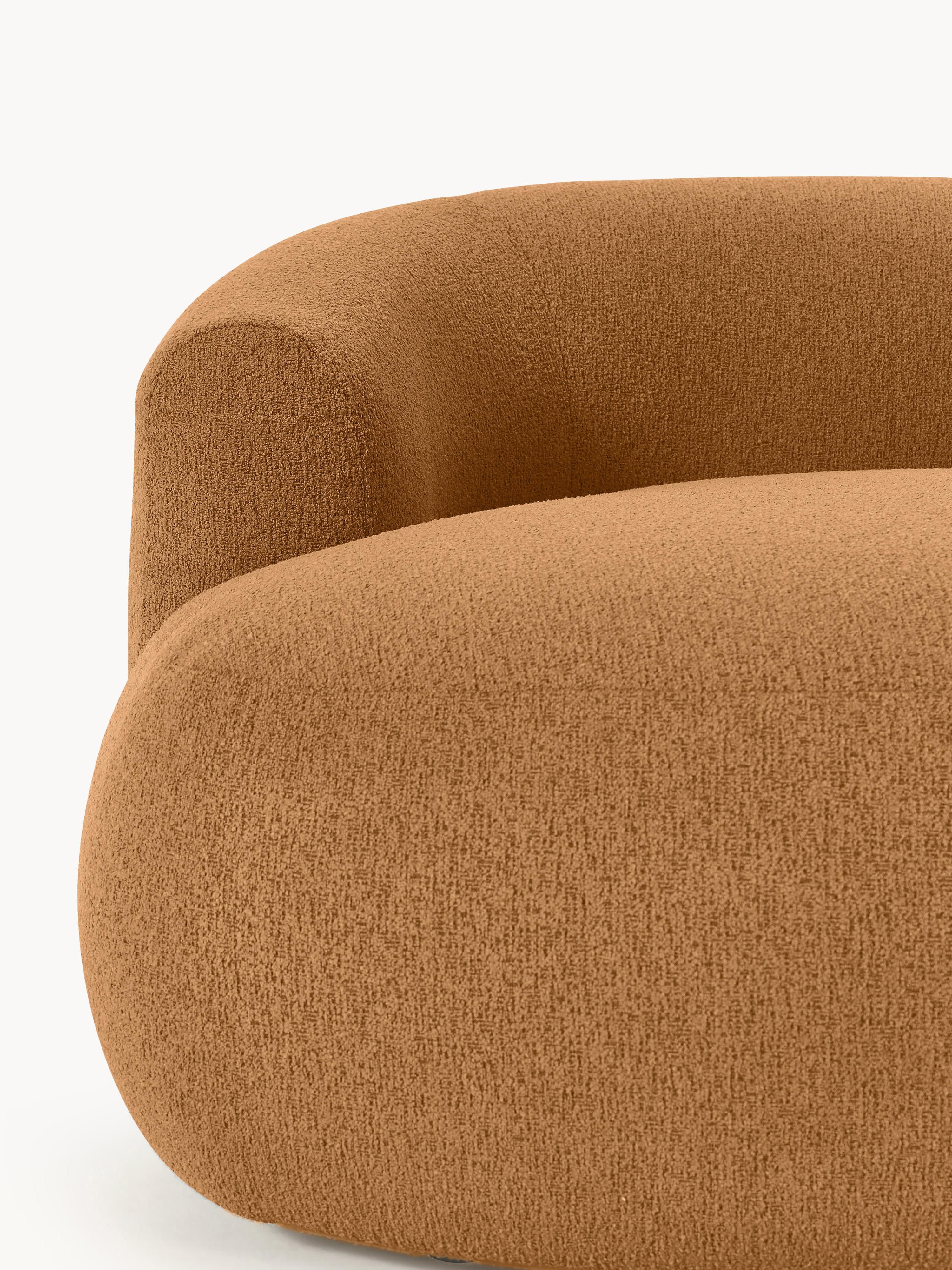 Bouclé-XL-Loungesessel Sofia