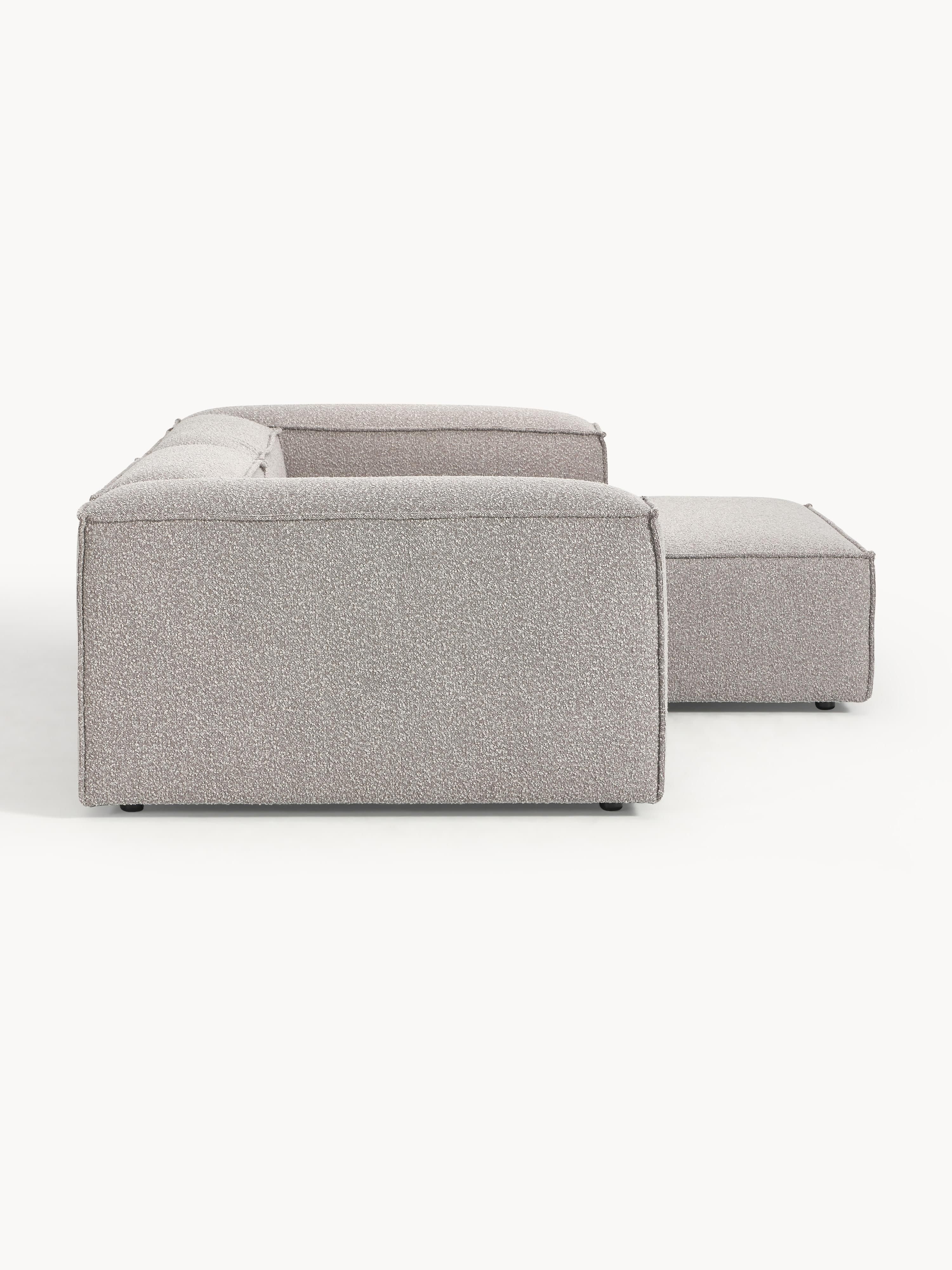 Modulares Bouclé-Ecksofa Lennon (2-Sitzer)
