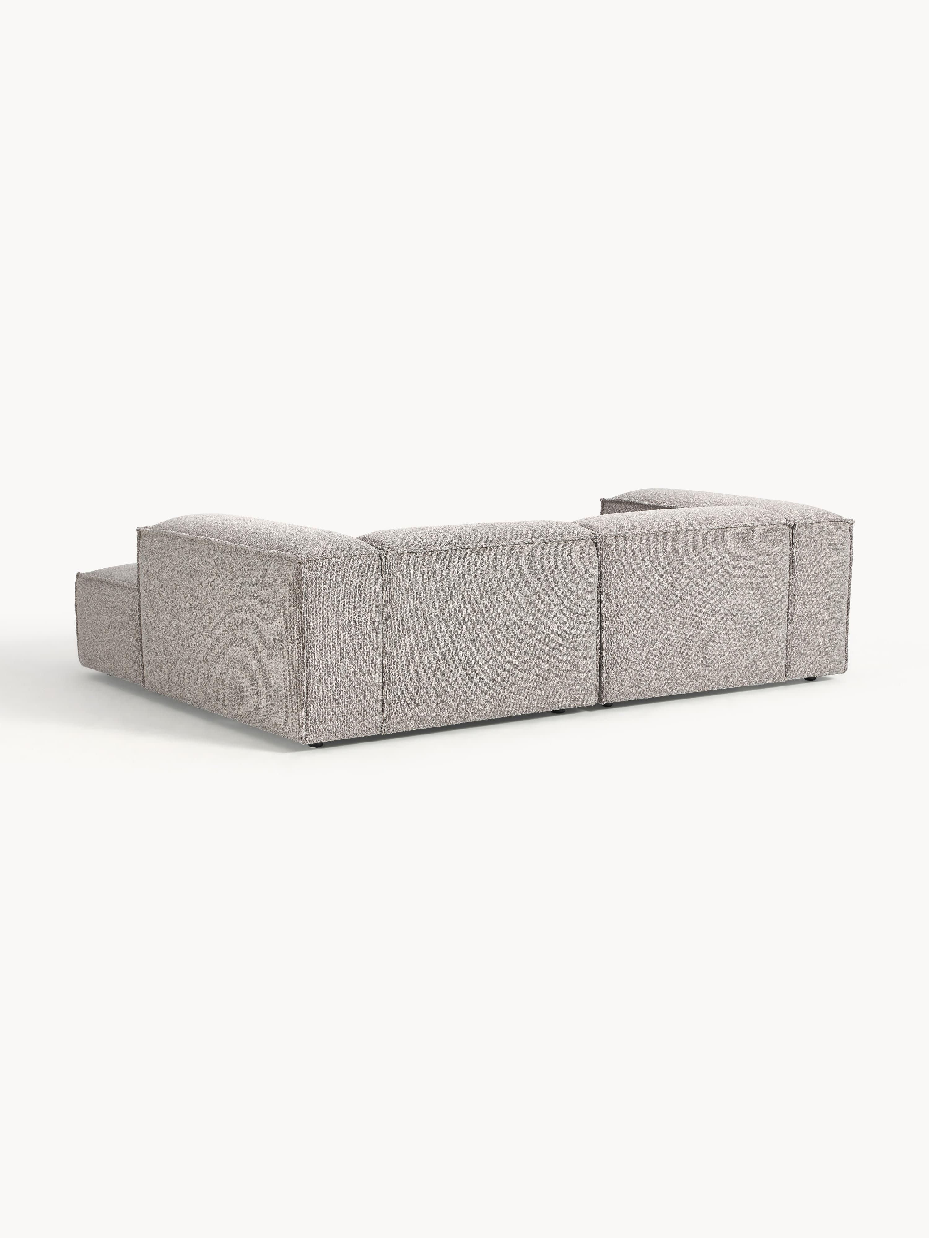 Modulares Bouclé-Ecksofa Lennon (2-Sitzer)