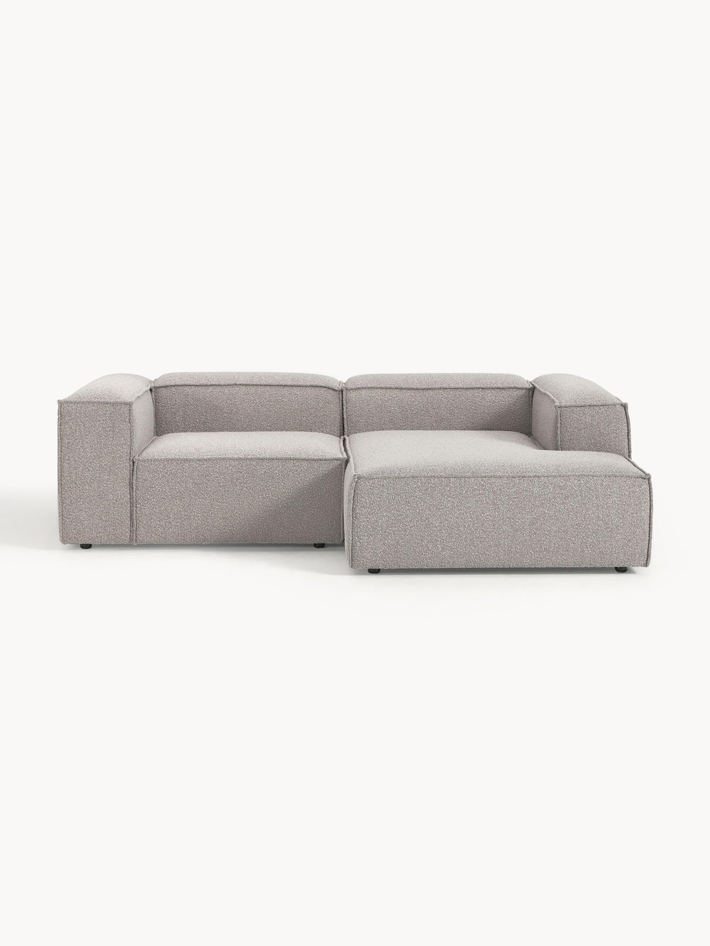 Galeriebild 1 - Modulares Bouclé-Ecksofa Lennon (2-Sitzer)