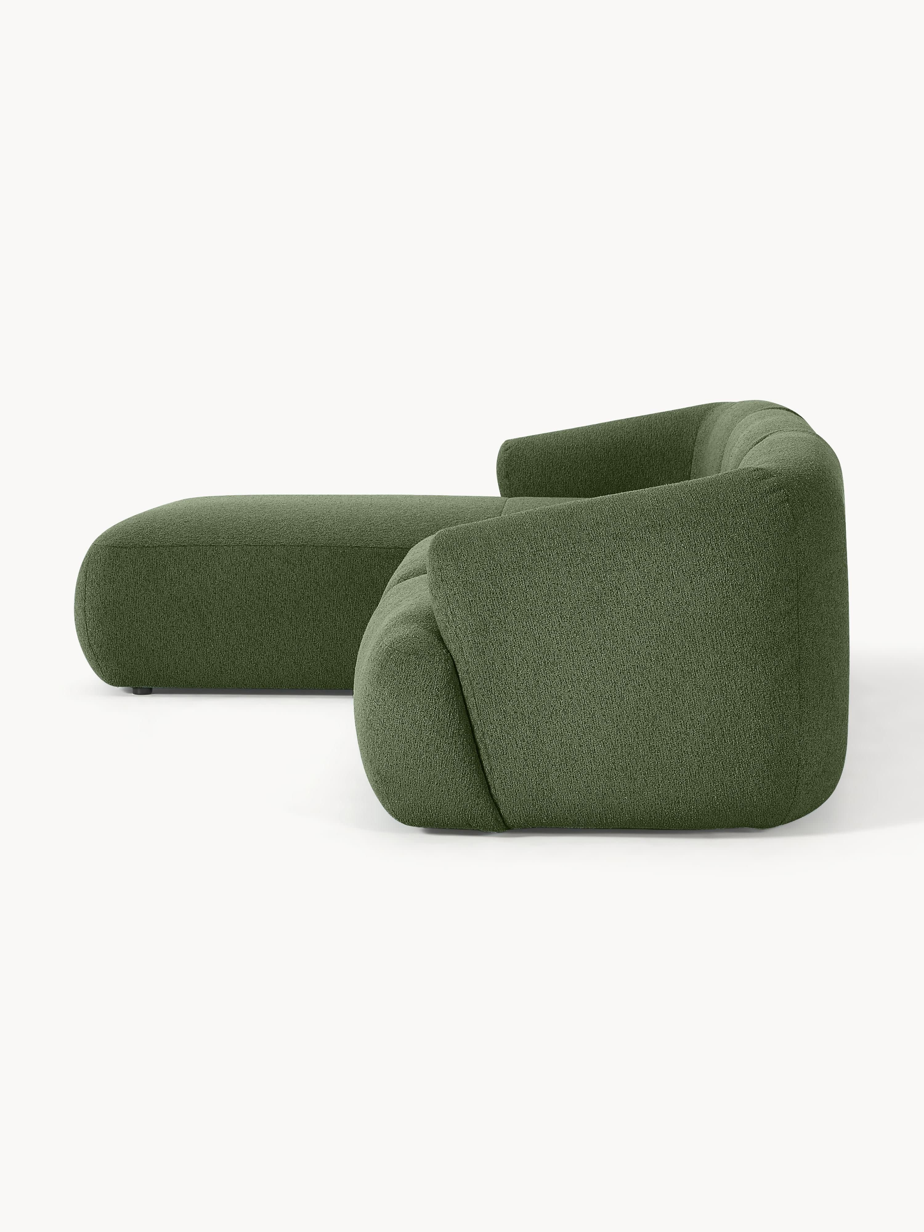 Modulares Bouclé-Ecksofa Sofia (3-Sitzer)