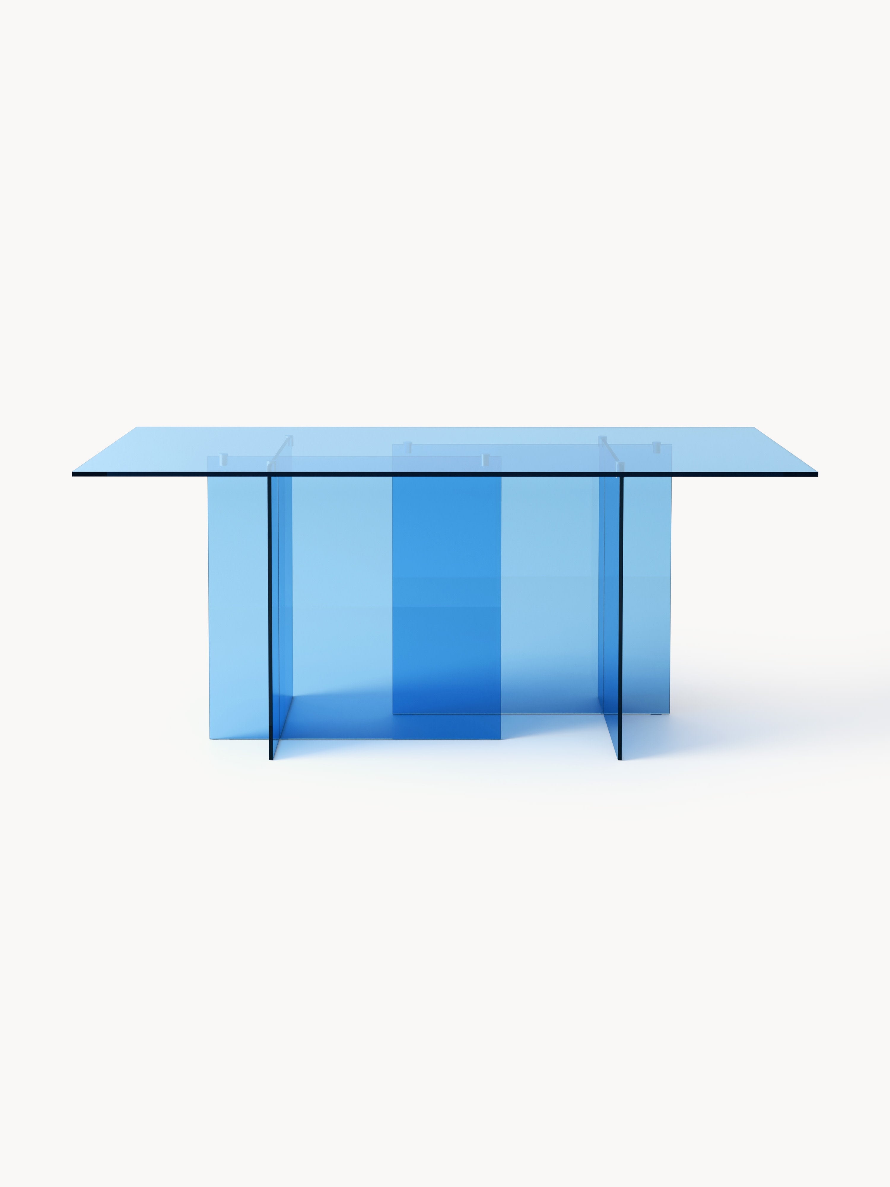 Esstisch Anouk aus Glas, 180 x 90 cm