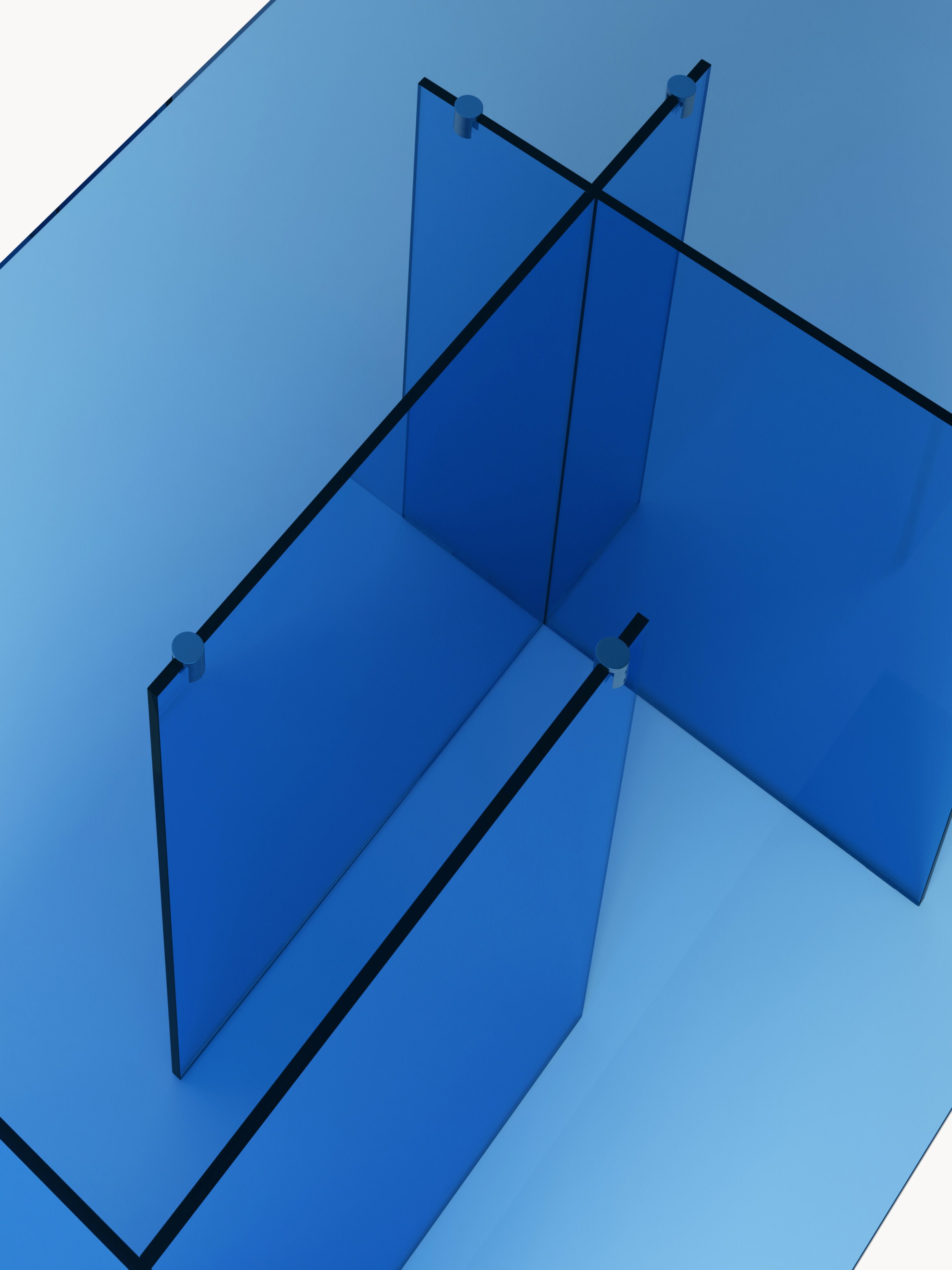Esstisch Anouk aus Glas, 180 x 90 cm