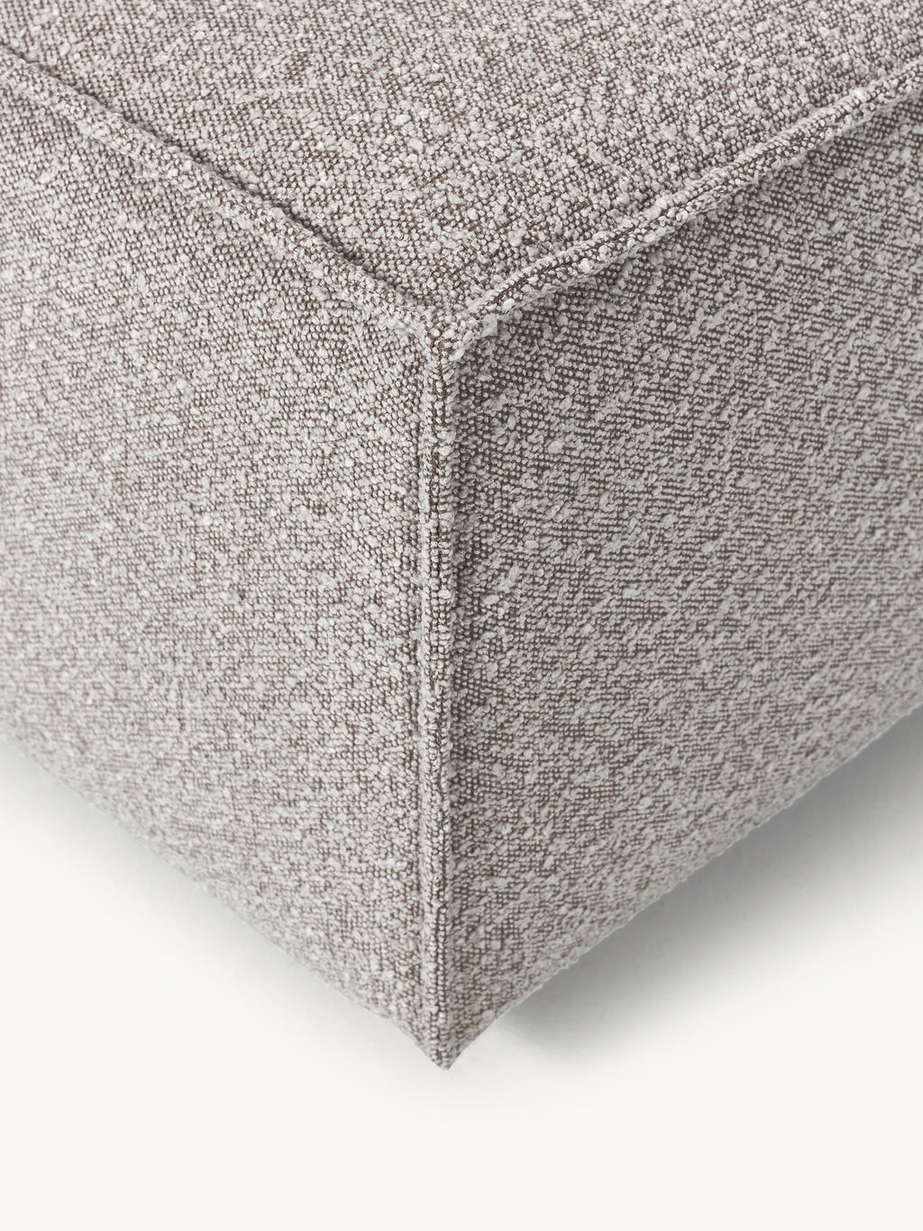 Sofa-Hocker Lennon aus Bouclé