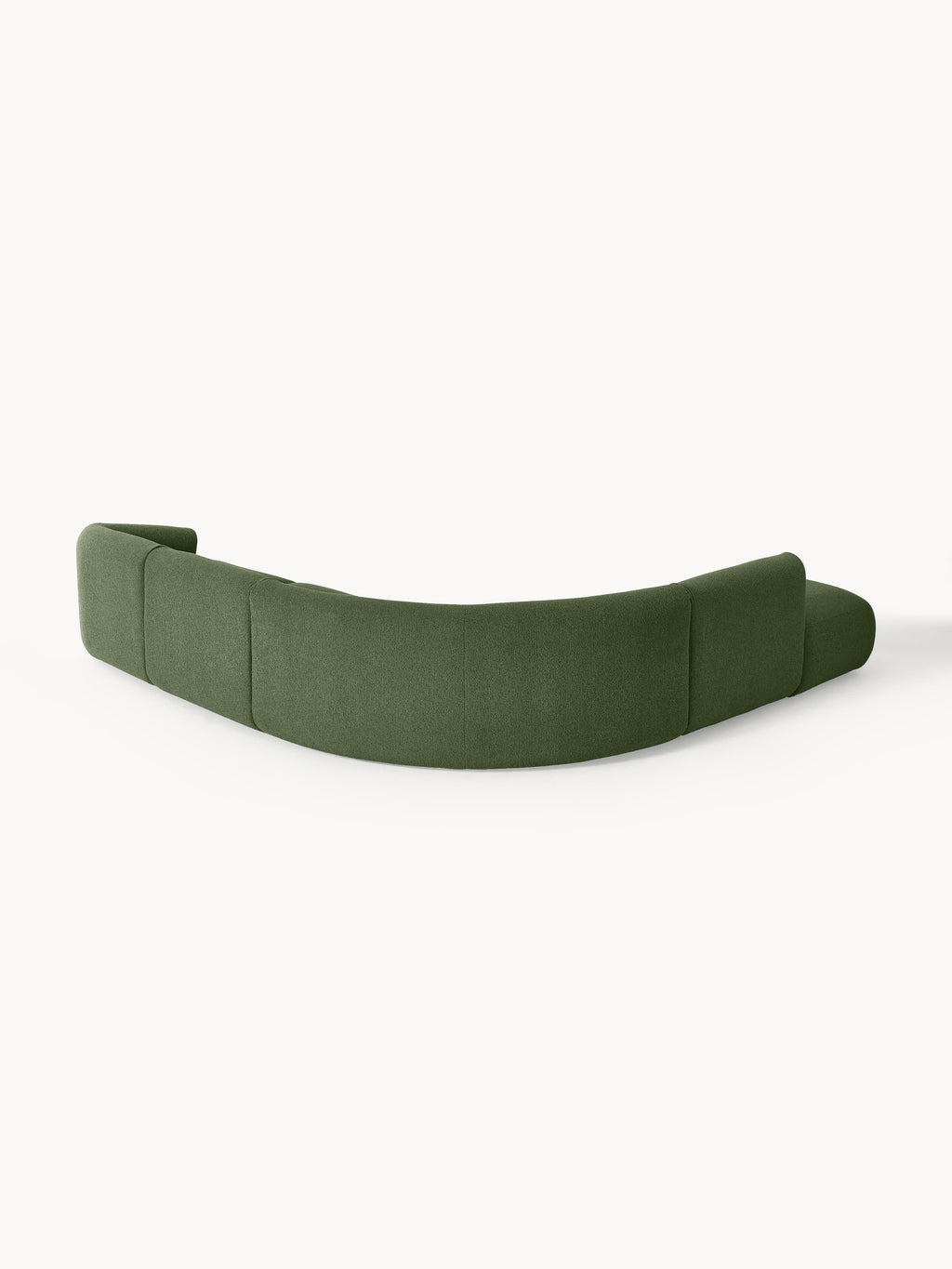 Modulares Bouclé-Ecksofa Sofia (4-Sitzer)