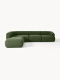 Galeriebild 1 - Modulares Bouclé-Ecksofa Sofia (4-Sitzer)
