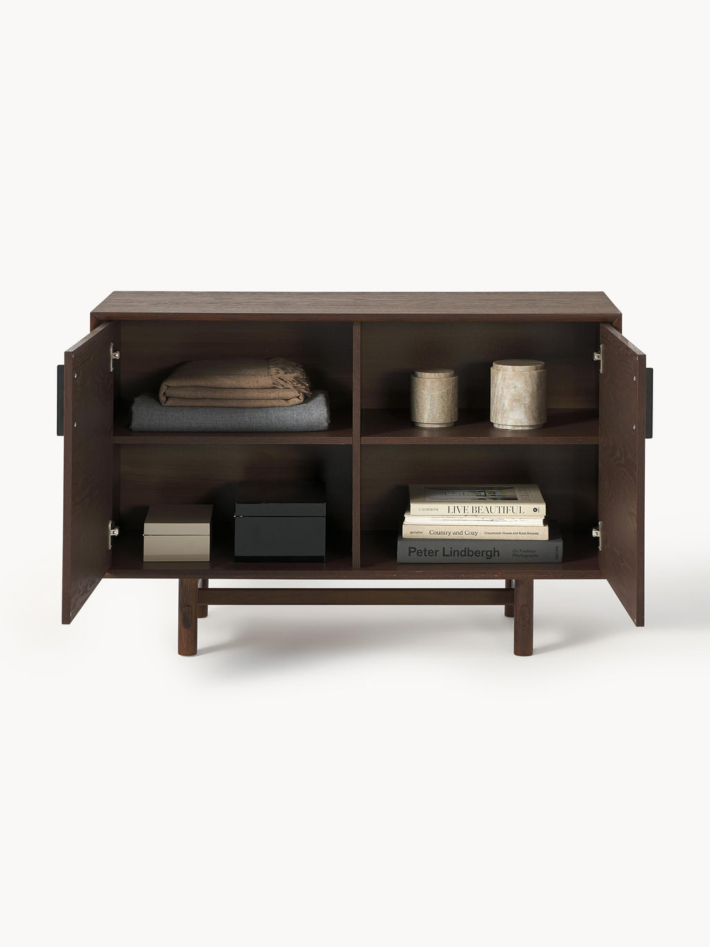 Kleines Sideboard Diana aus Eichenholz
