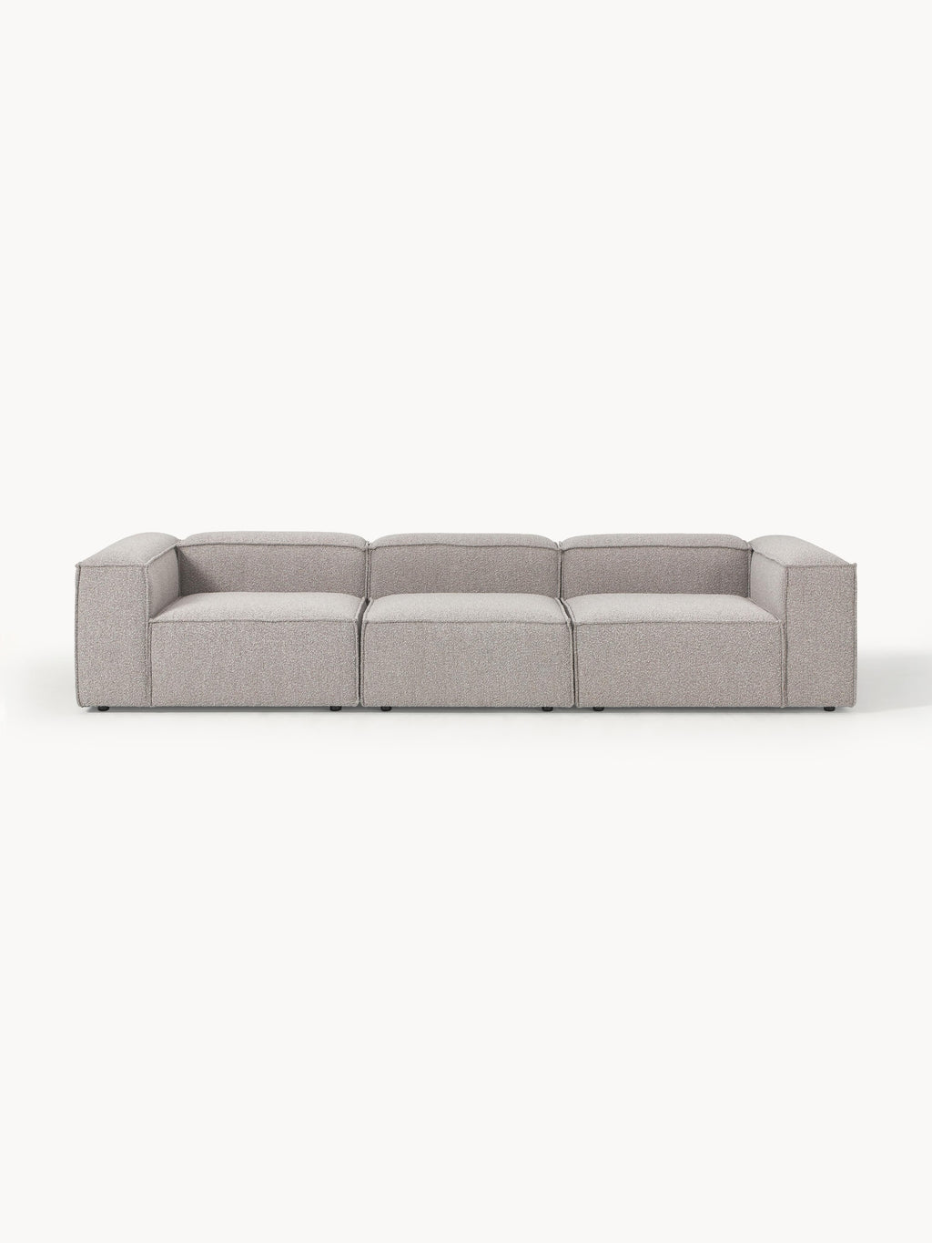 Galeriebild 1 - Modulares Sofa Lennon (4-Sitzer) aus Bouclé