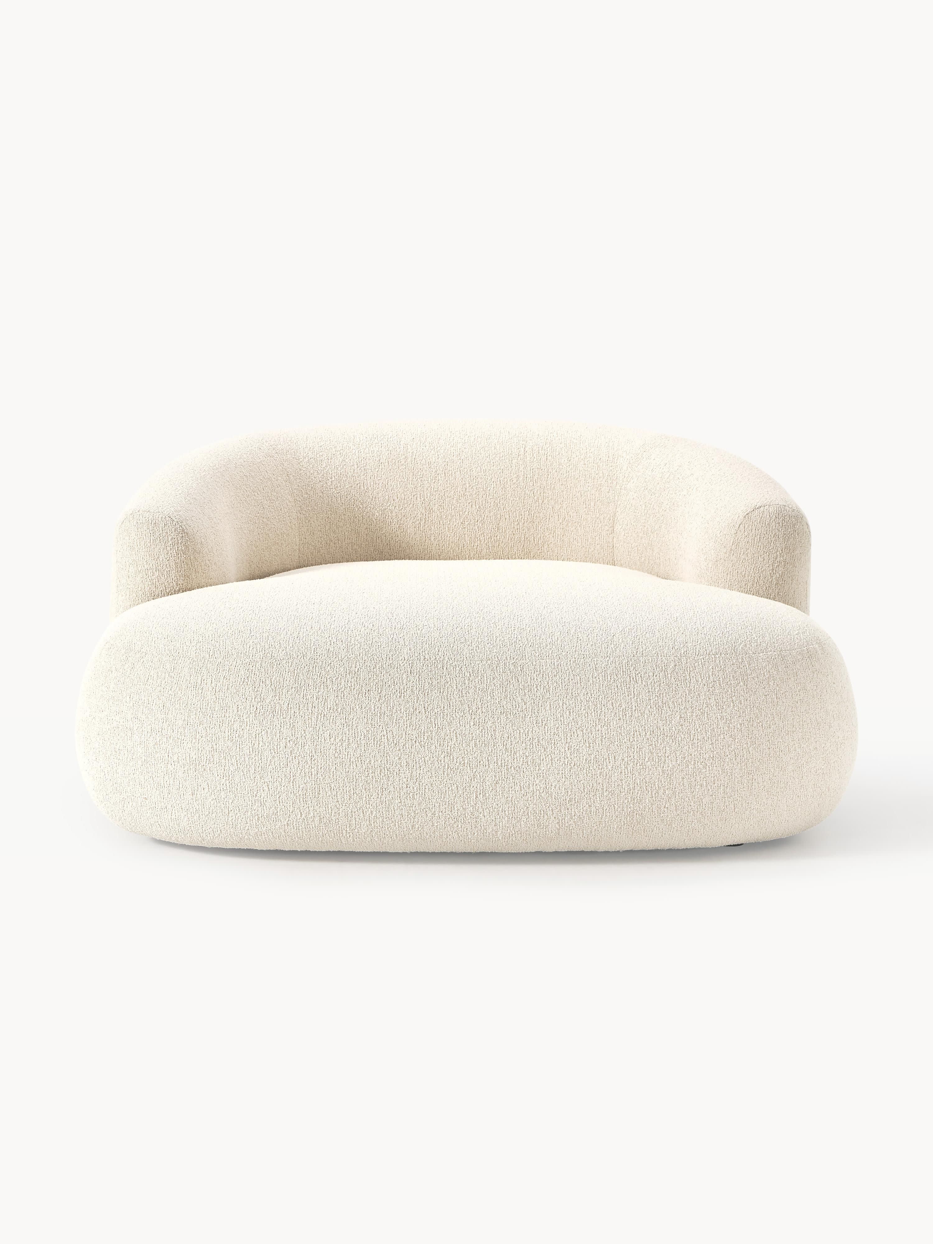 Bouclé-XL-Loungesessel Sofia
