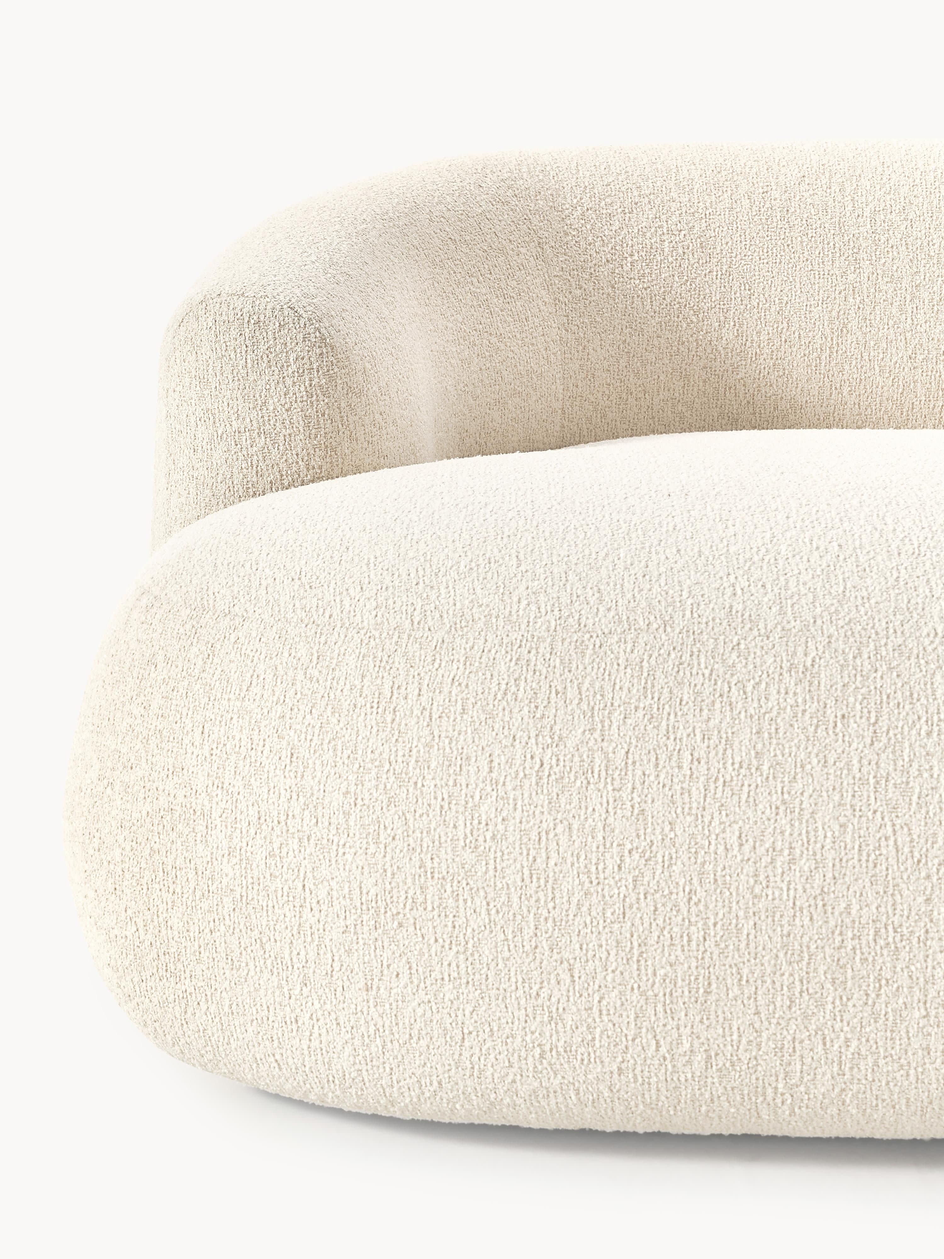 Bouclé-XL-Loungesessel Sofia