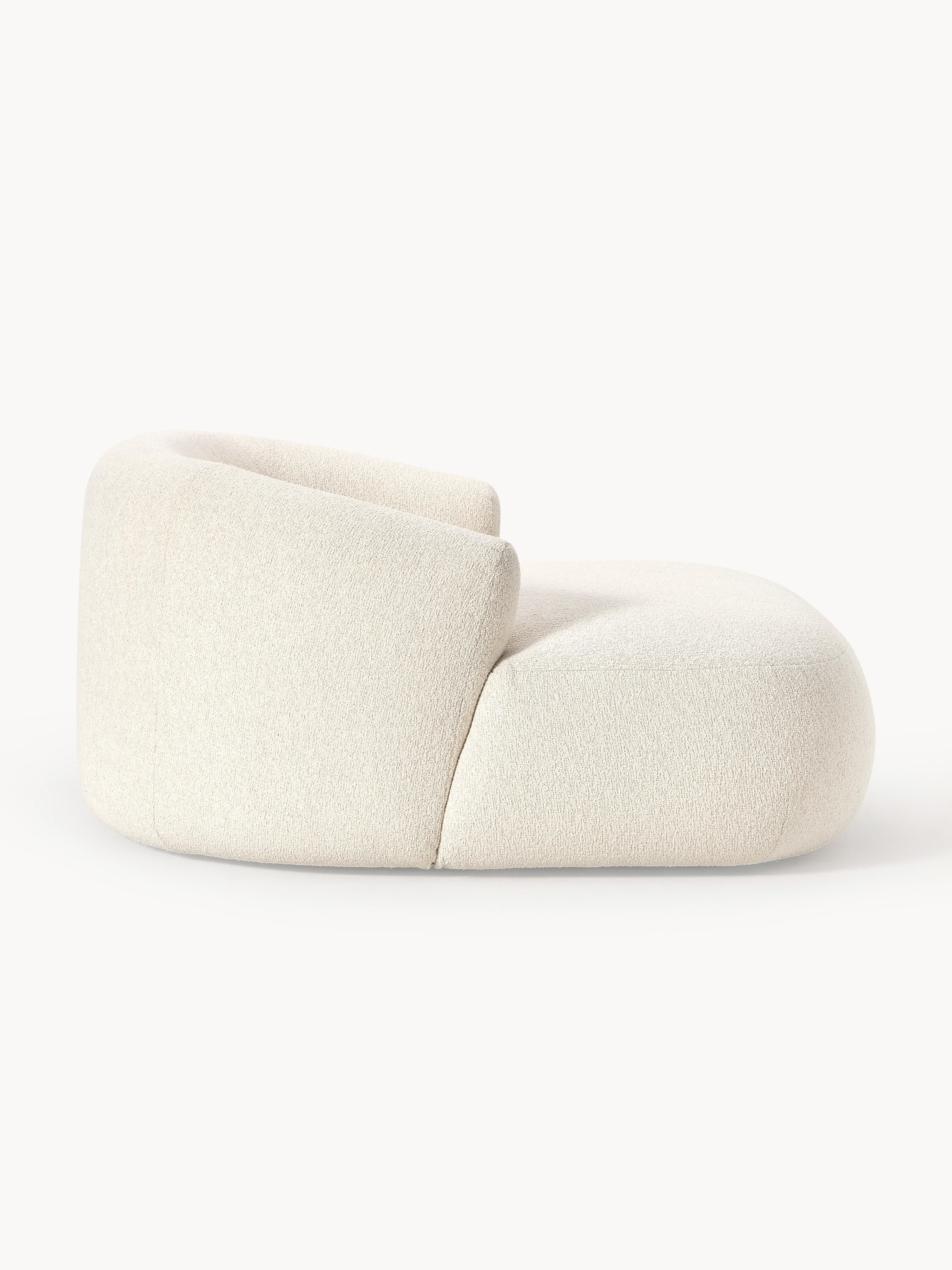 Bouclé-XL-Loungesessel Sofia