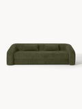 Galeriebild 1 - Schlafsofa Eliot (3-Sitzer) aus Teddy-Bouclé