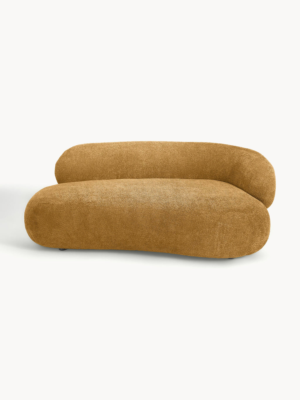 Galeriebild 1 - Sofa Alba (2-Sitzer) aus Teddy-Bouclé