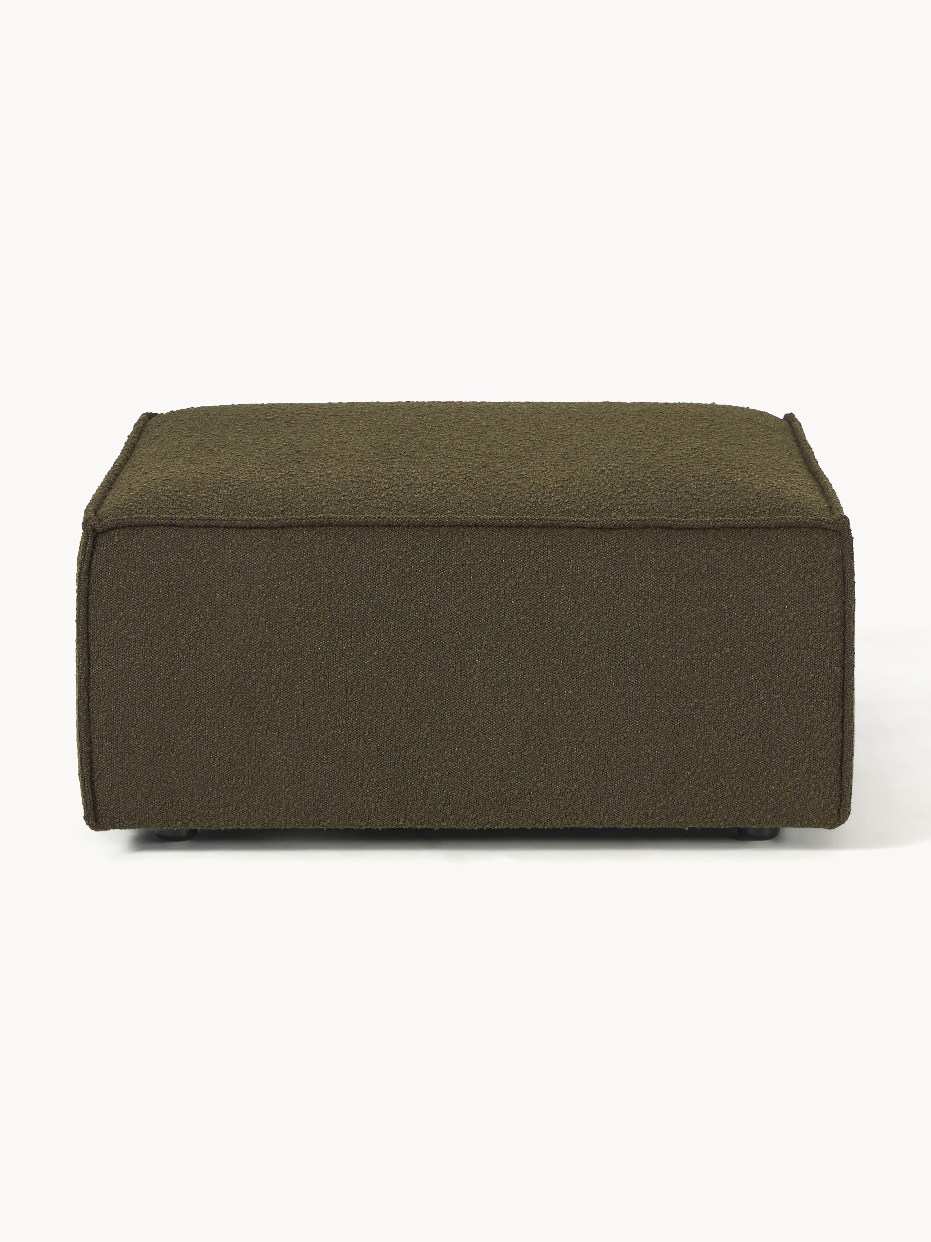 Sofa-Hocker Lennon aus Bouclé