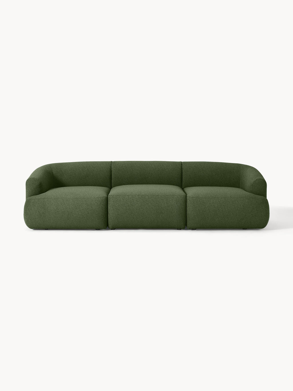 Galeriebild 1 - Modulares Bouclé-Sofa Sofia (3-Sitzer)