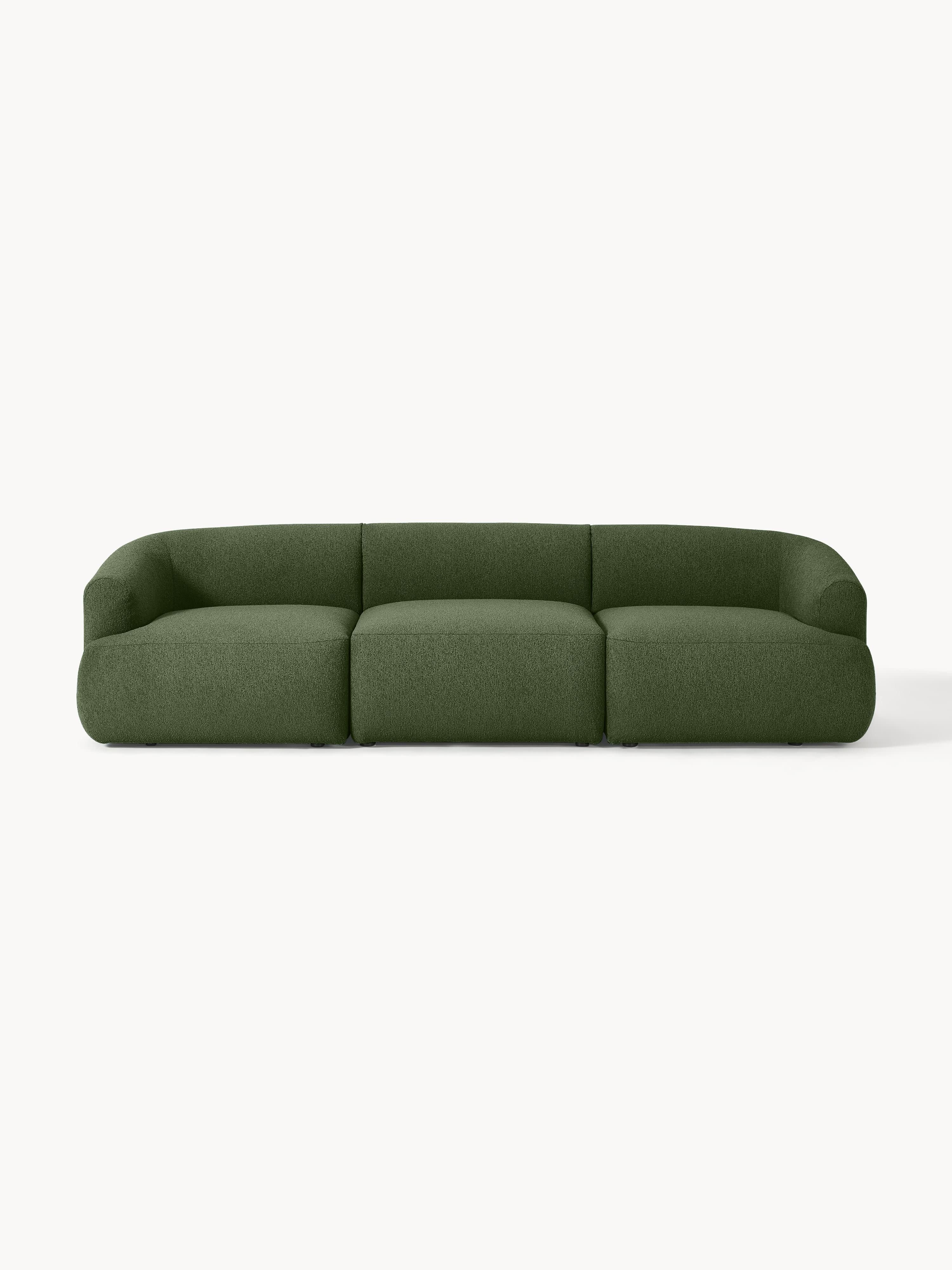 Galeriebild 1 - Modulares Bouclé-Sofa Sofia (3-Sitzer)
