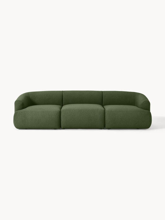 Galeriebild 1 - Modulares Bouclé-Sofa Sofia (3-Sitzer)